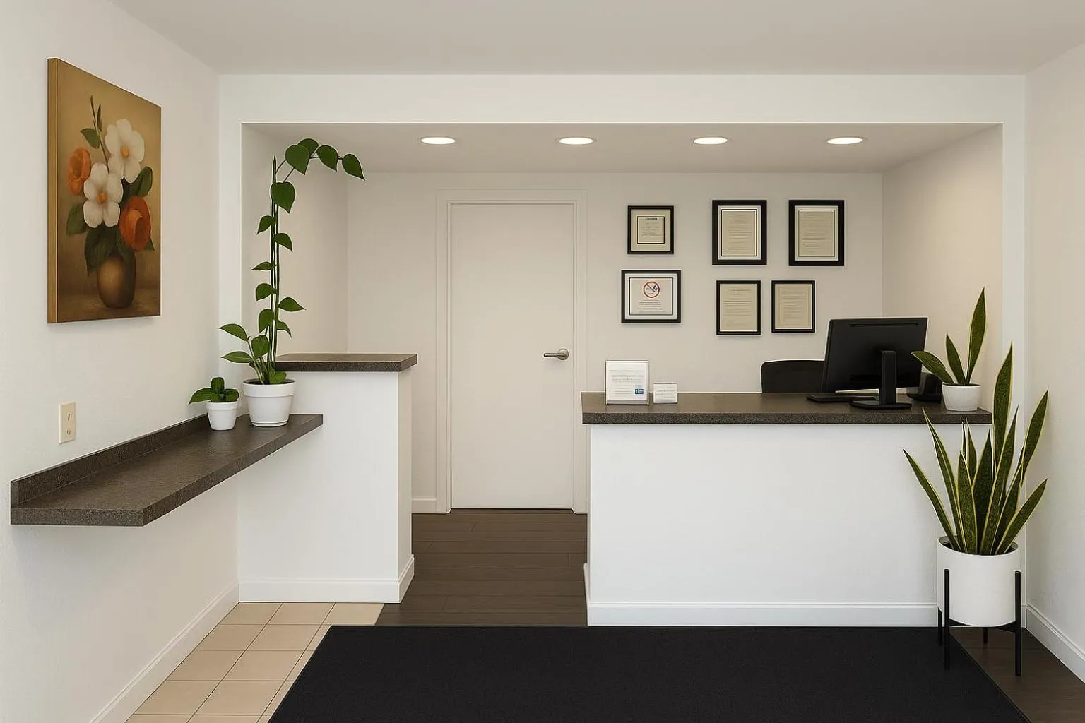 Lobby or reception in Boulevard Inn