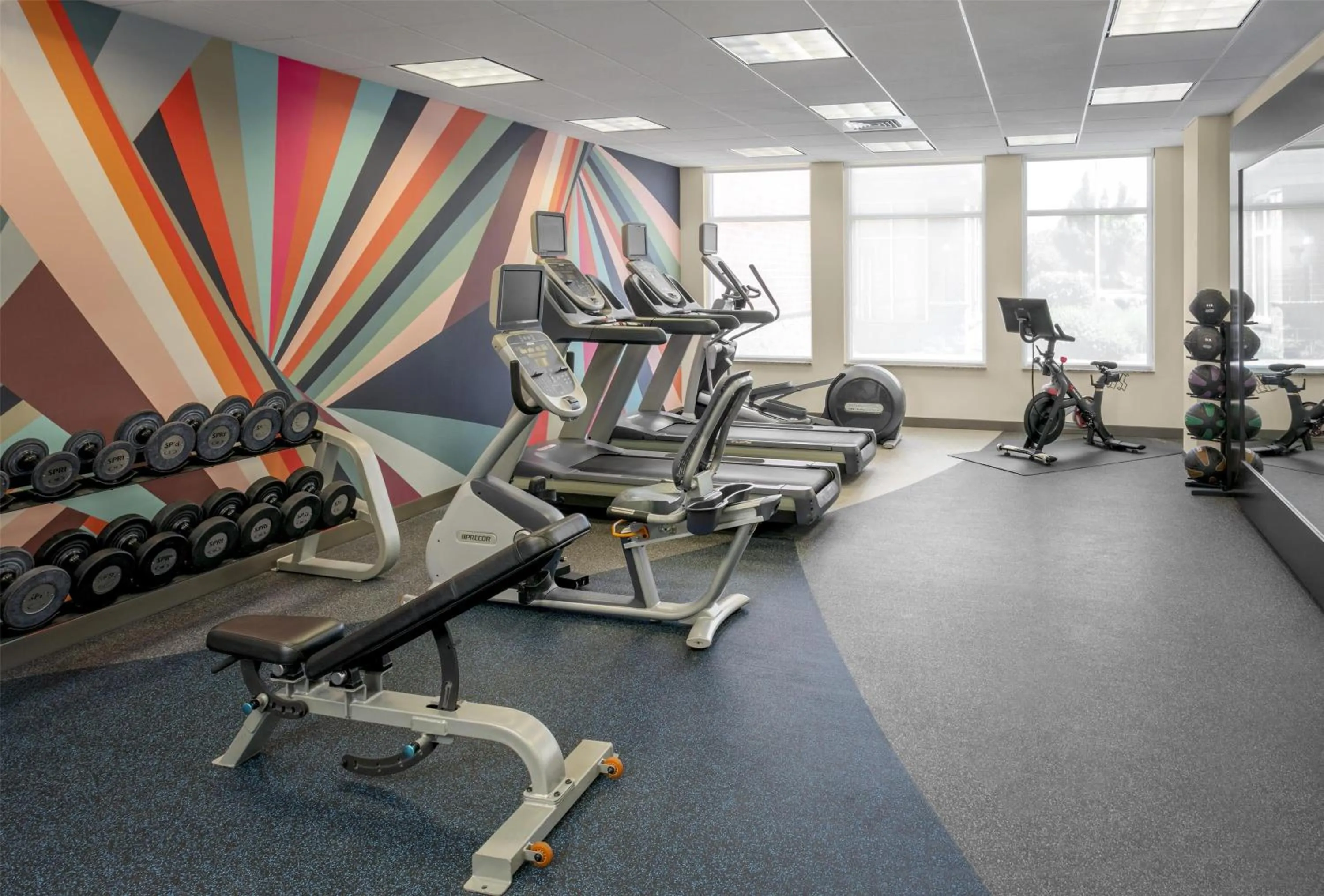 Fitness centre/facilities in Hilton Garden Inn Eugene/Springfield