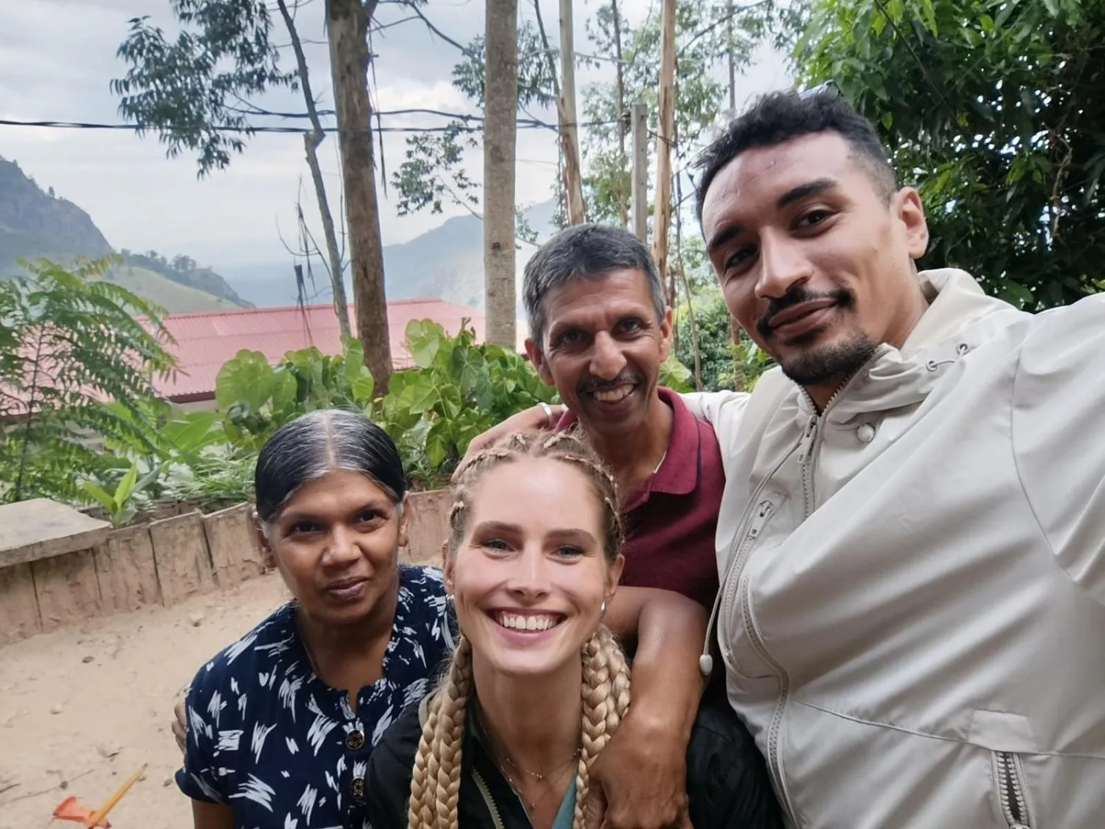 People in Malithis lodge