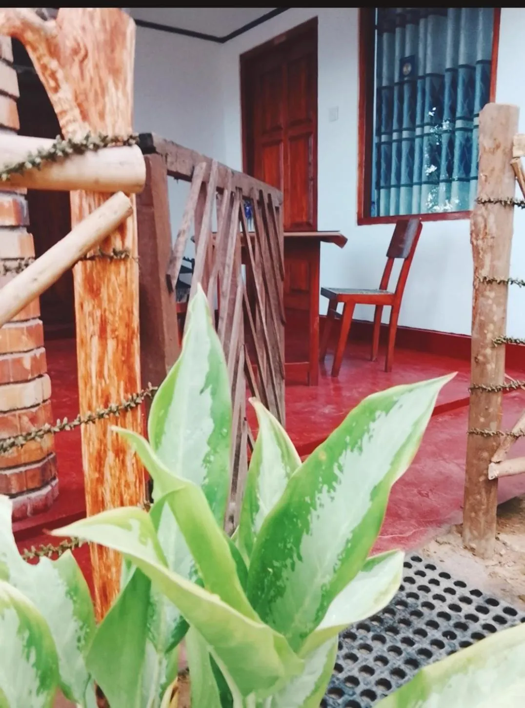Seating area in Malithis lodge