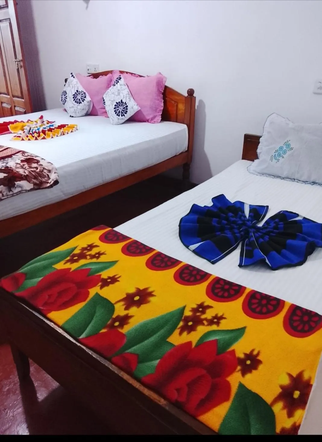 Bedroom, Bed in Malithis lodge