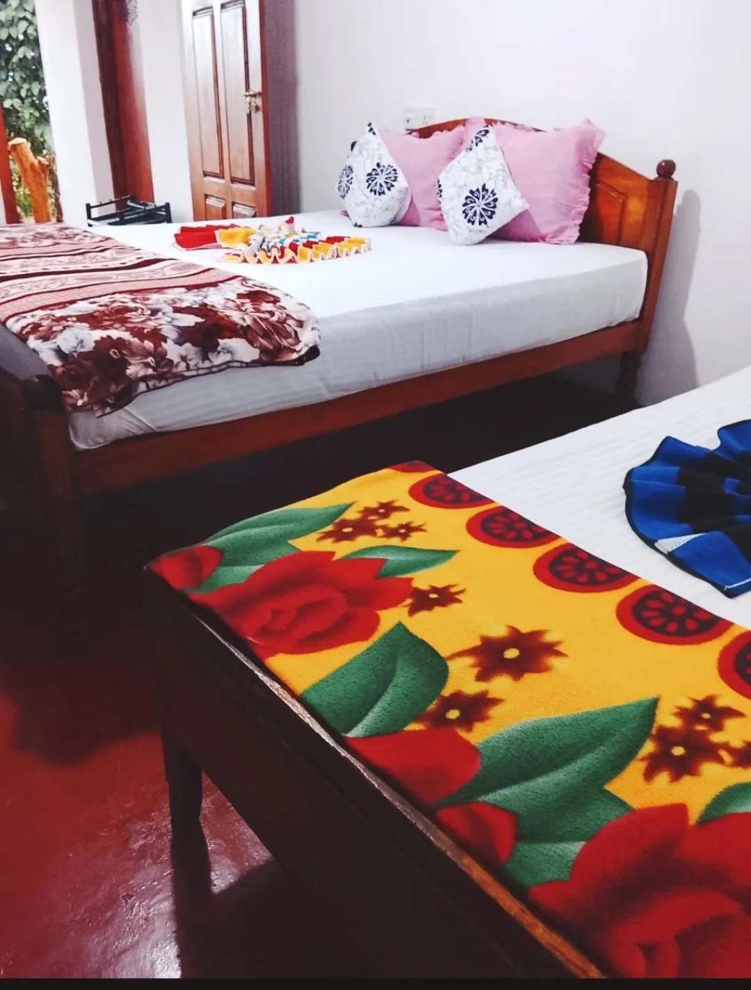 Bed in Malithis lodge