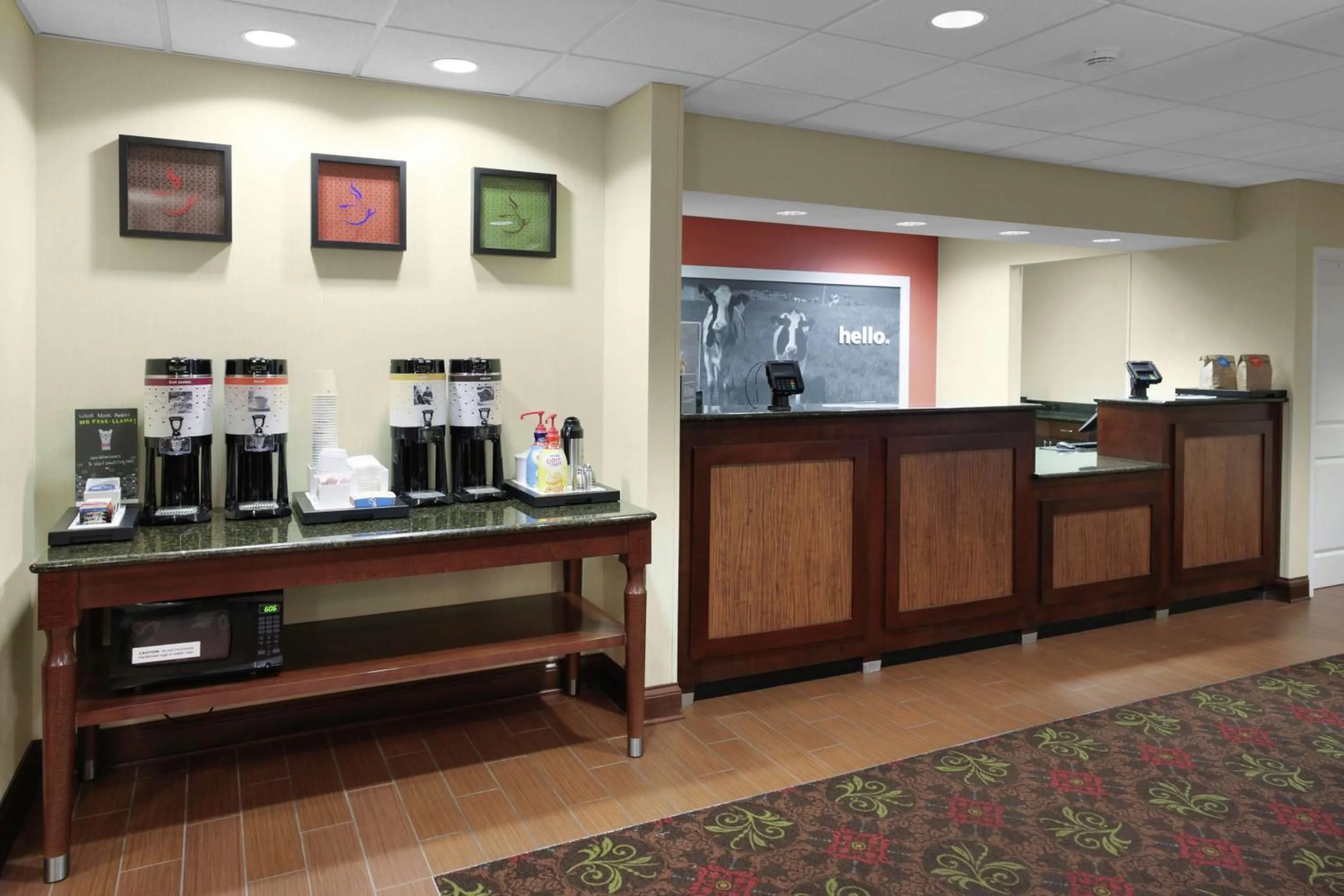 Lobby or reception in Hampton Inn Jasper