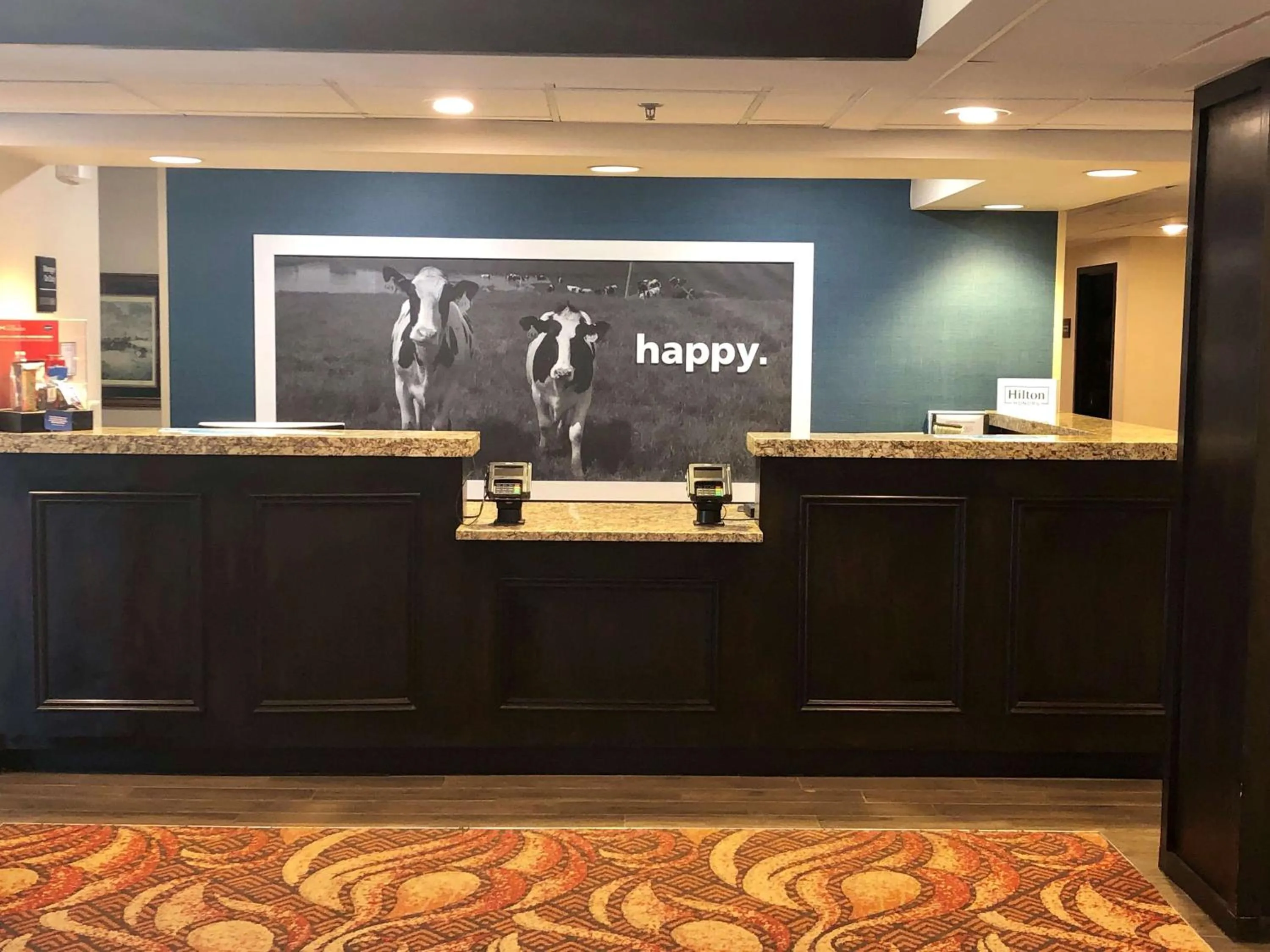 Lobby or reception in Hampton Inn Gettysburg