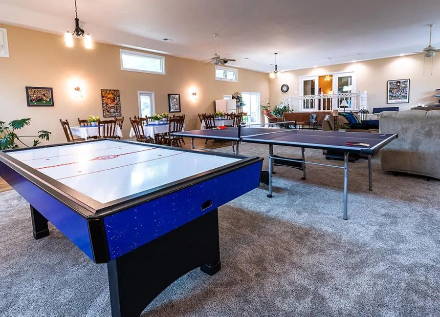 Game Room in Scottish Bed & Breakfast