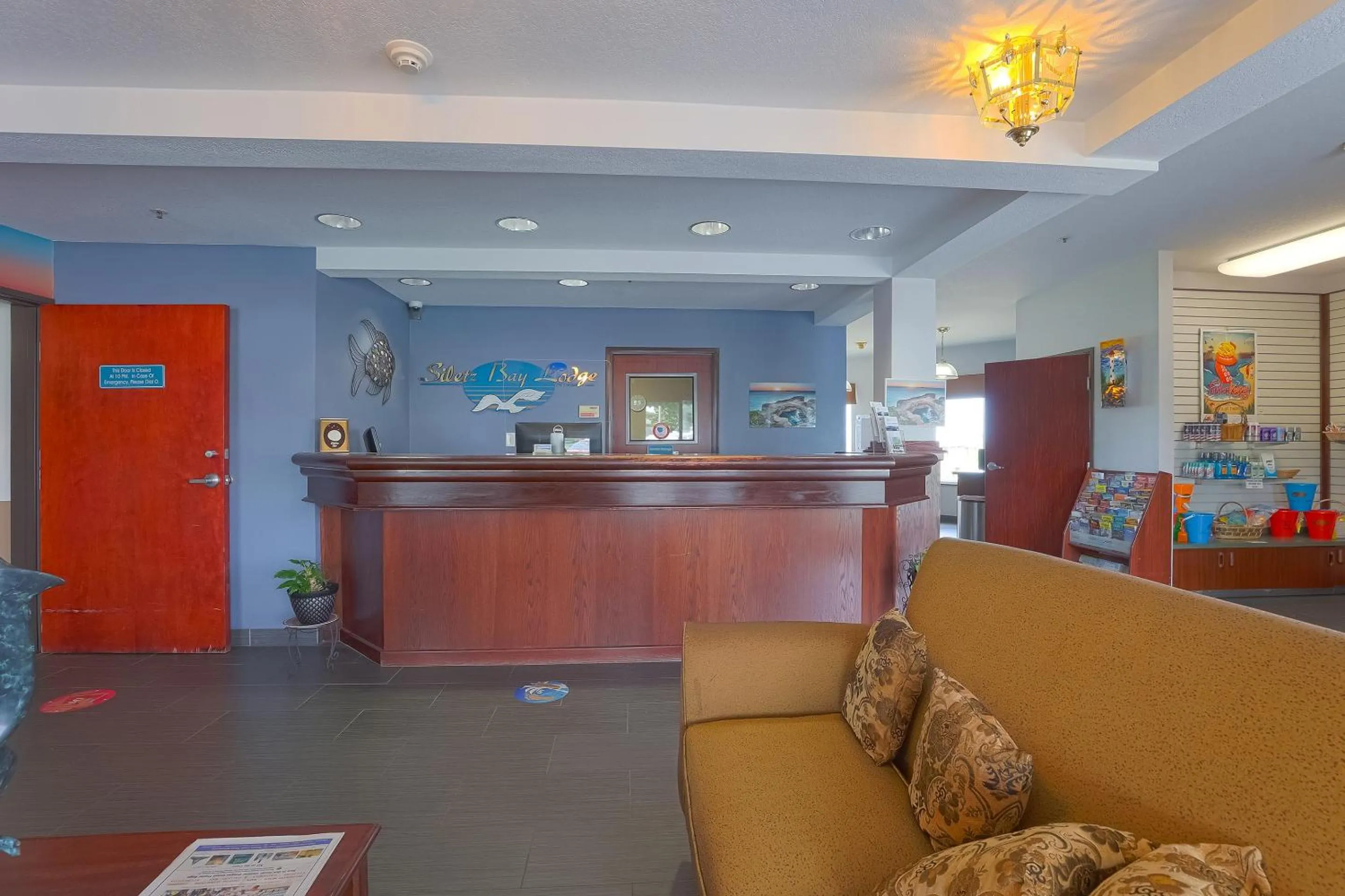 Lobby or reception in Siletz Bay Beachfront Hotel by OYO Lincoln City