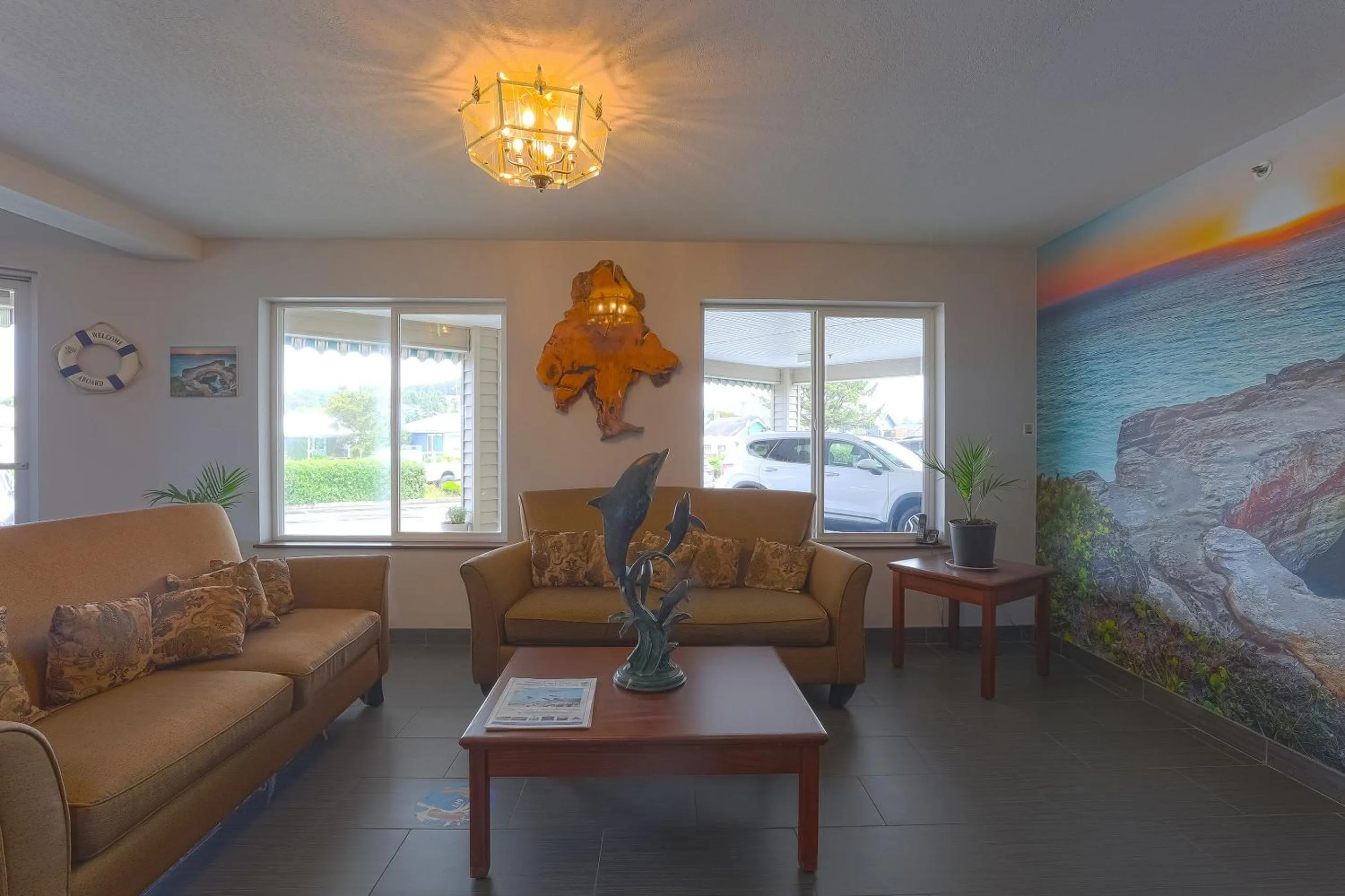 Lobby or reception in Siletz Bay Beachfront Hotel by OYO Lincoln City