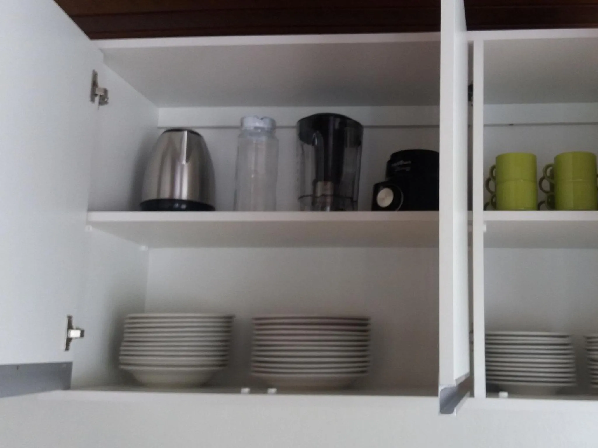 Communal kitchen in Casa da Vó Nelsi