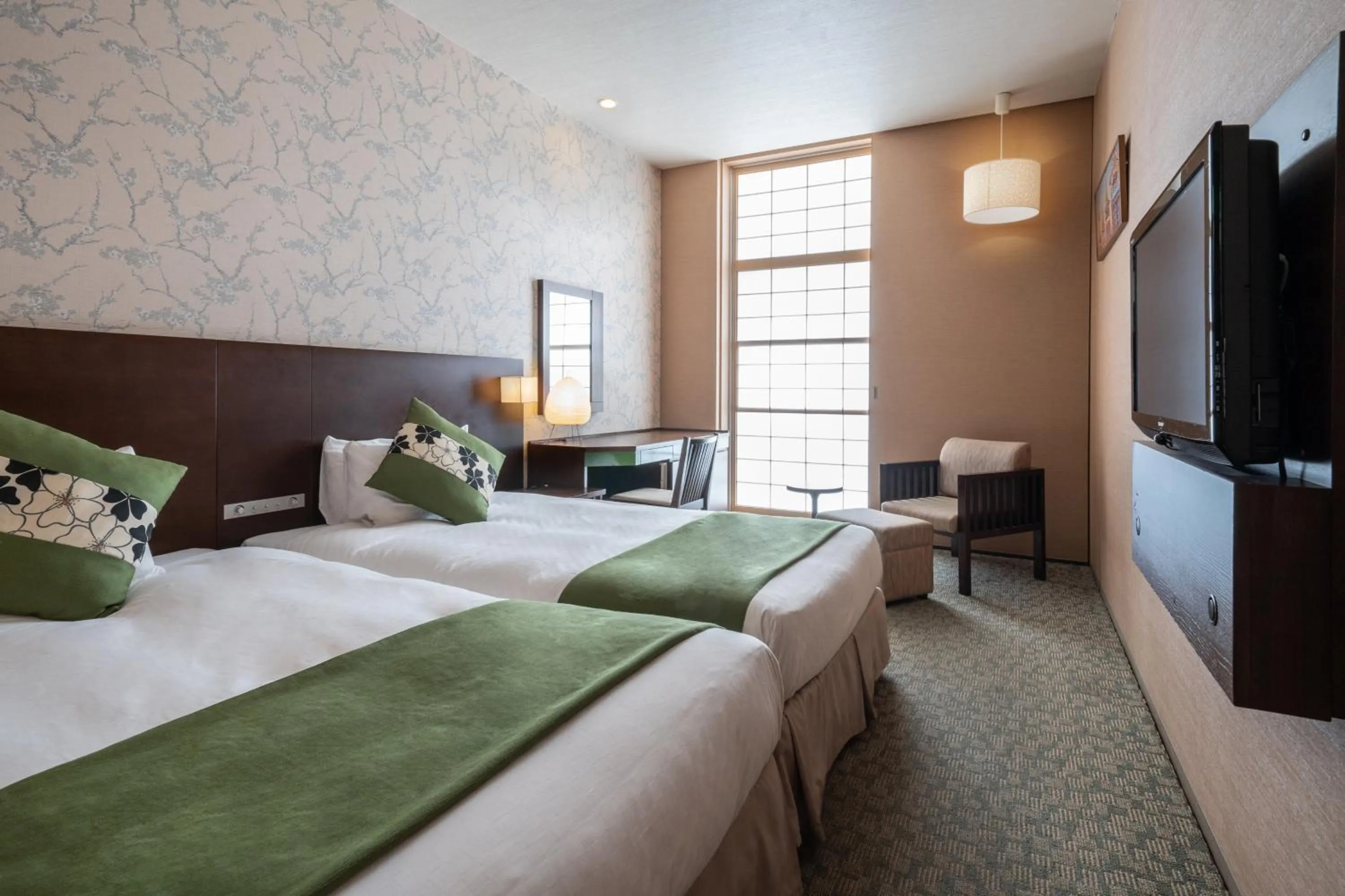 Photo of the whole room, Bed in Hotel Vista Premio Kyoto Kawaramachi St