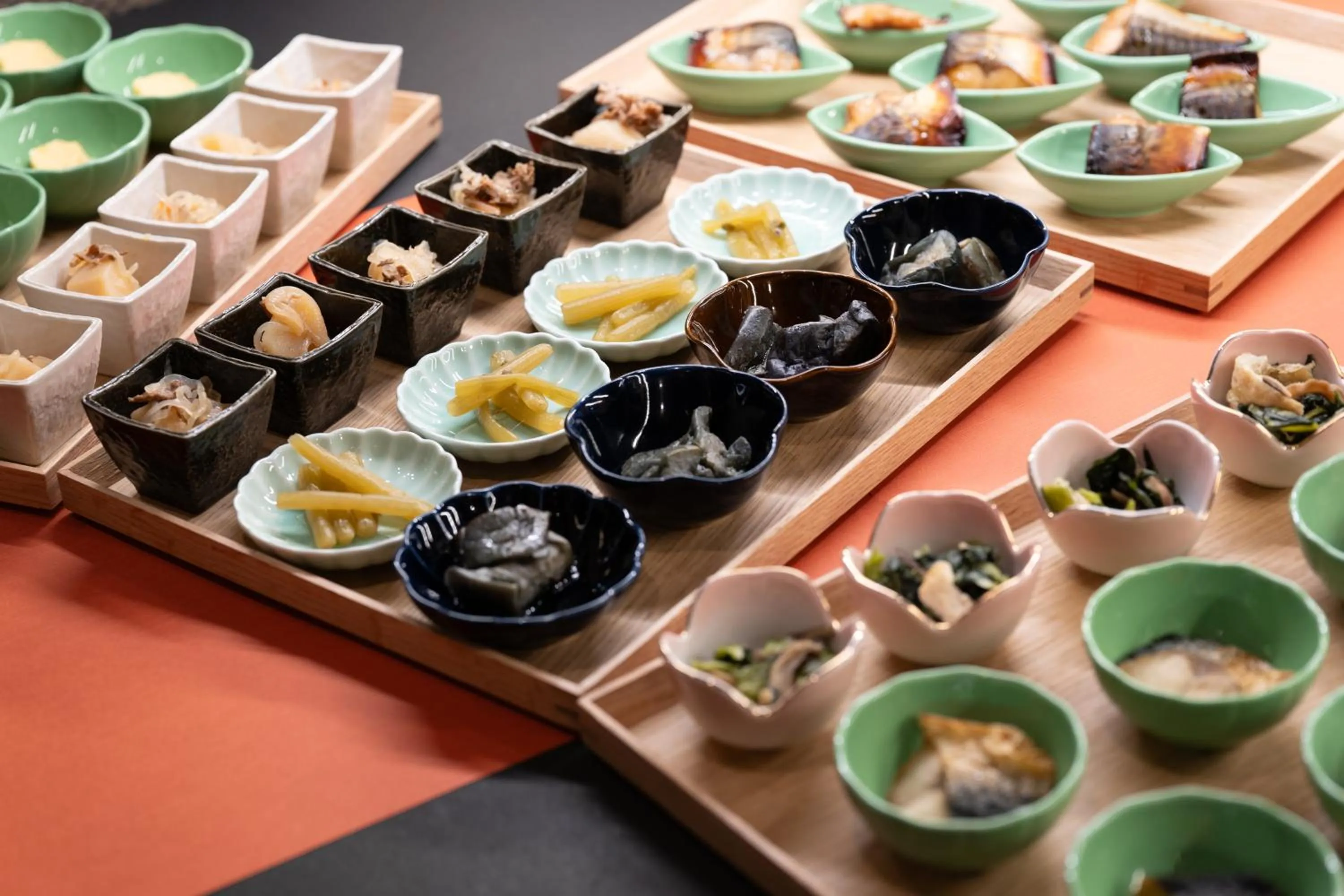 Buffet breakfast in Hotel Vista Premio Kyoto Kawaramachi St