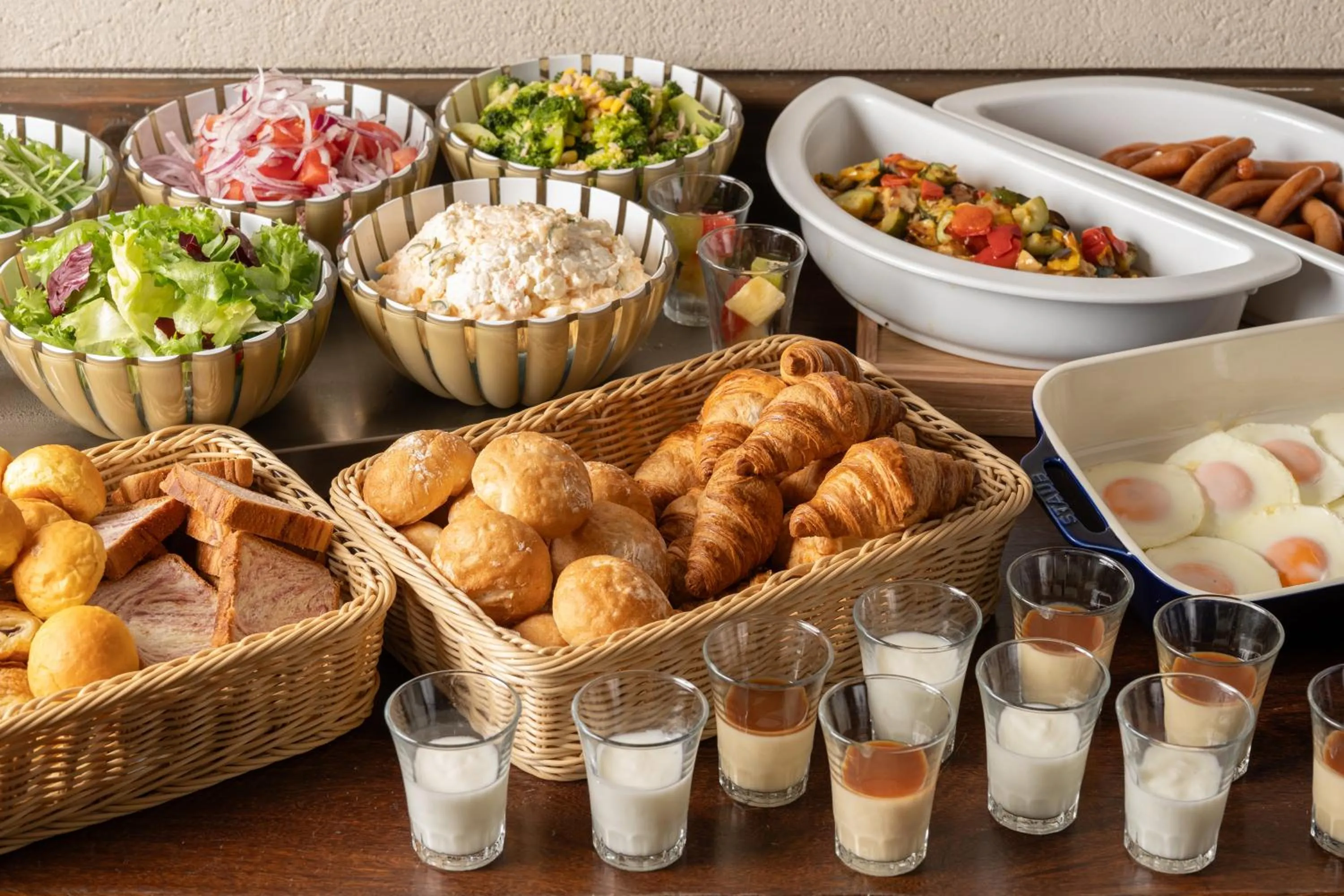 Buffet breakfast in Hotel Vista Premio Kyoto Kawaramachi St