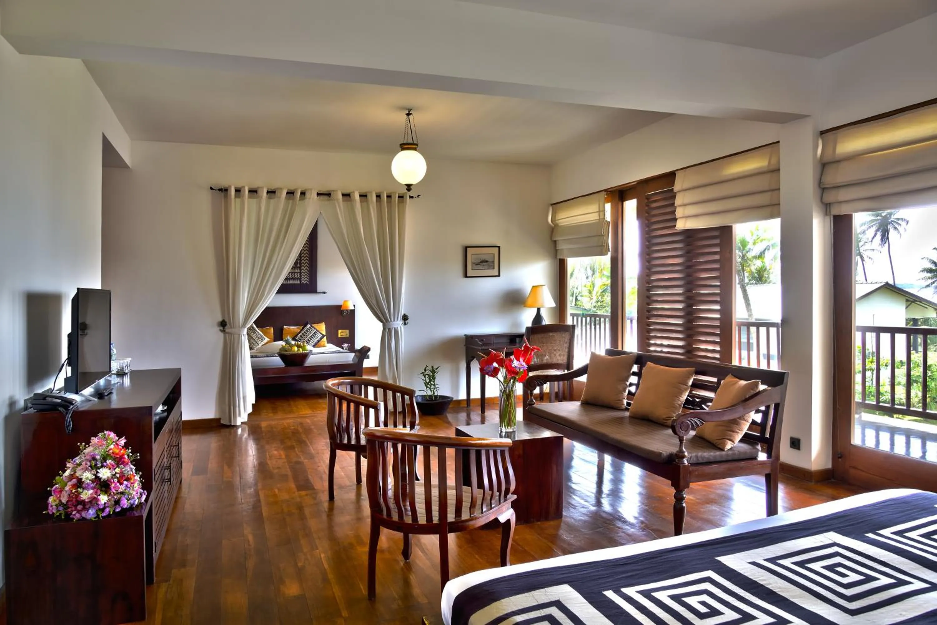 Living room in Weligama Bay Resort