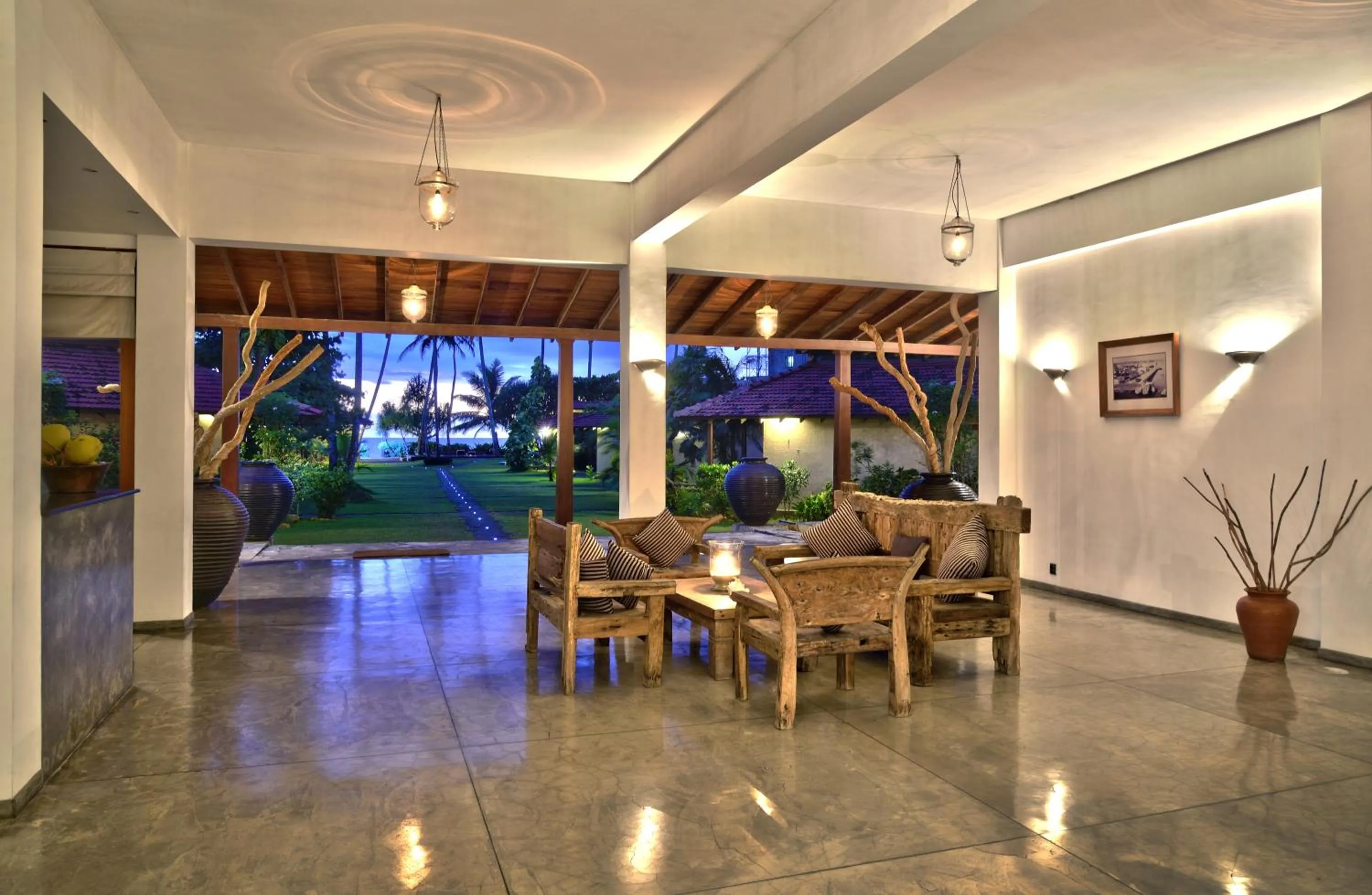 Lobby or reception in Weligama Bay Resort