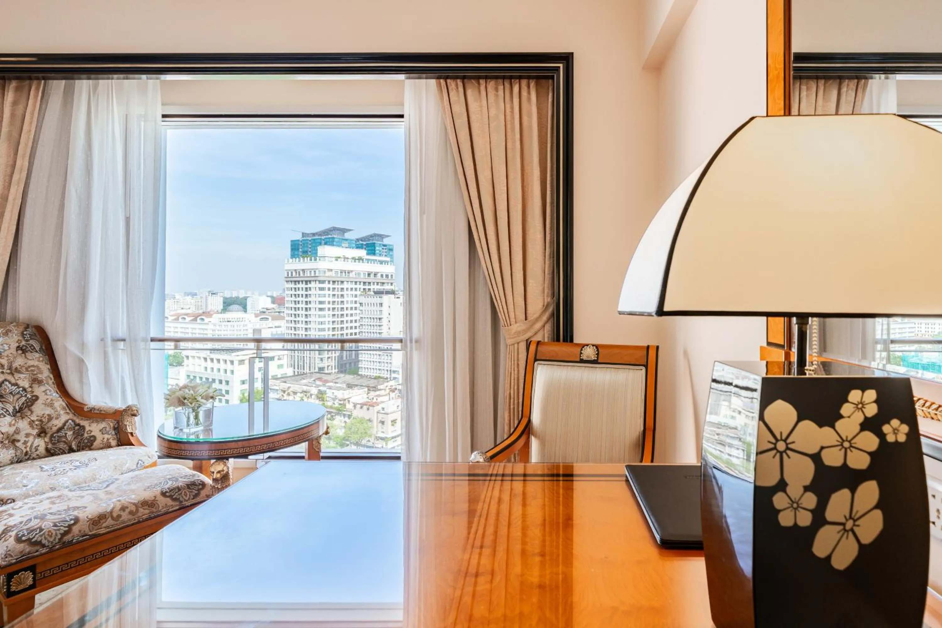 Seating area in Lotte Hotel Saigon