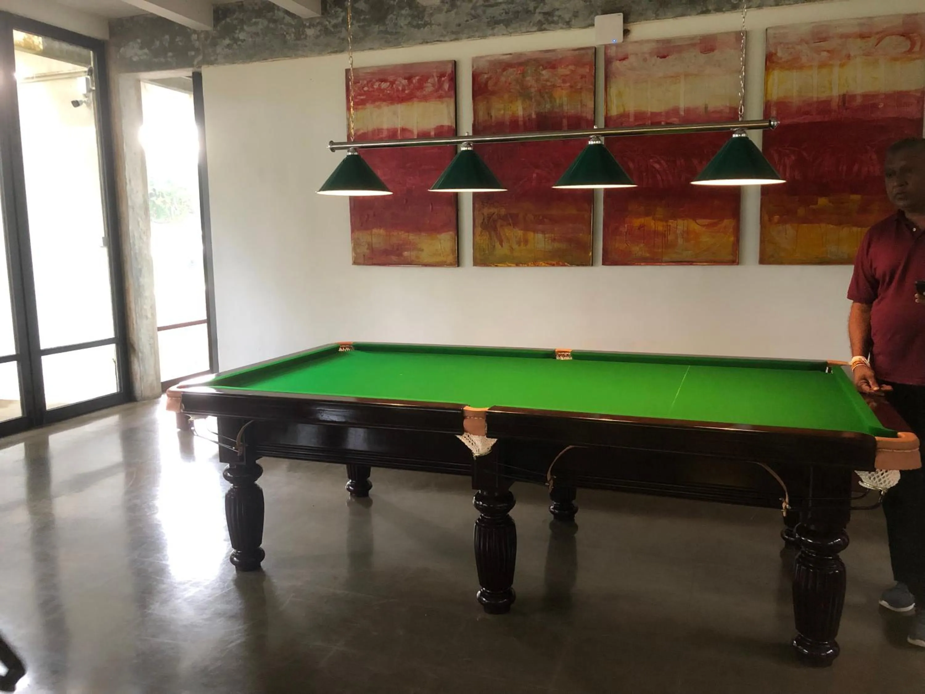 Billiard in Temple Tree Resort & Spa