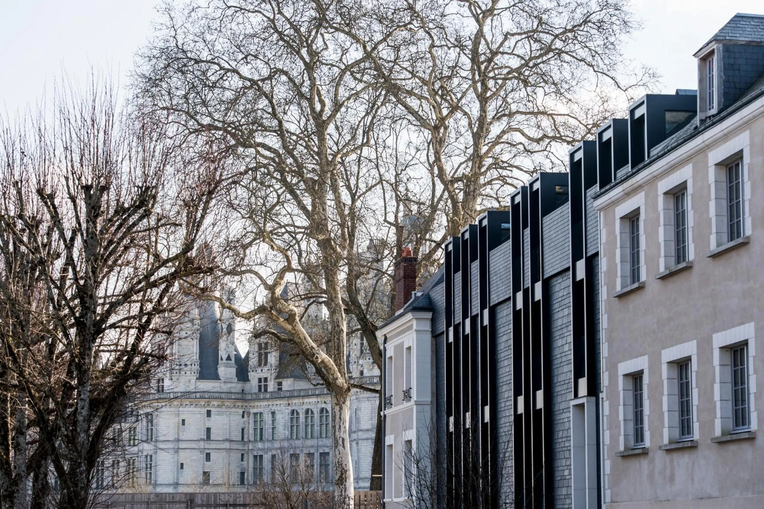 Facade/entrance in Relais de Chambord, a Small Luxury Hotels of the World