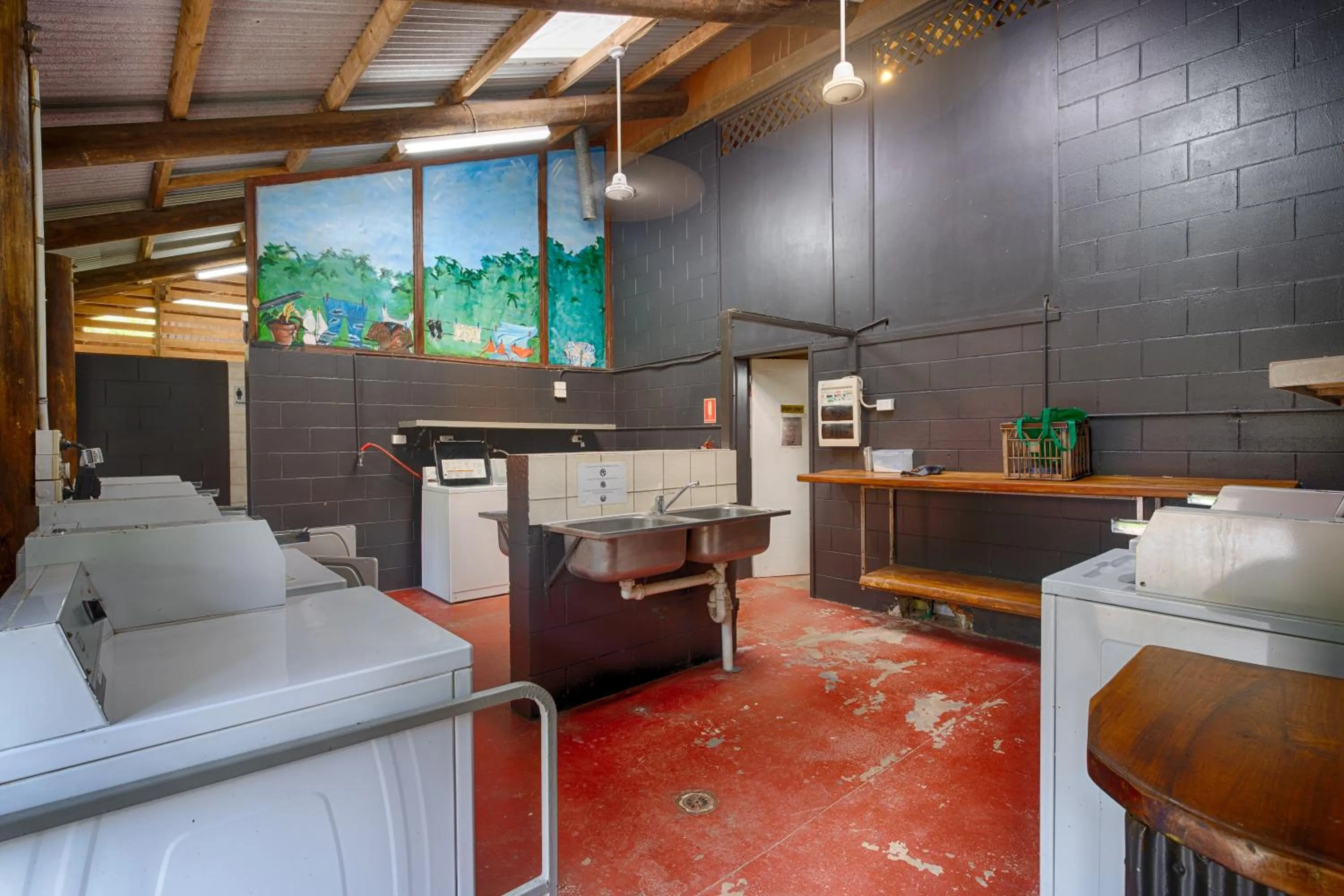 laundry in PK's Jungle Village