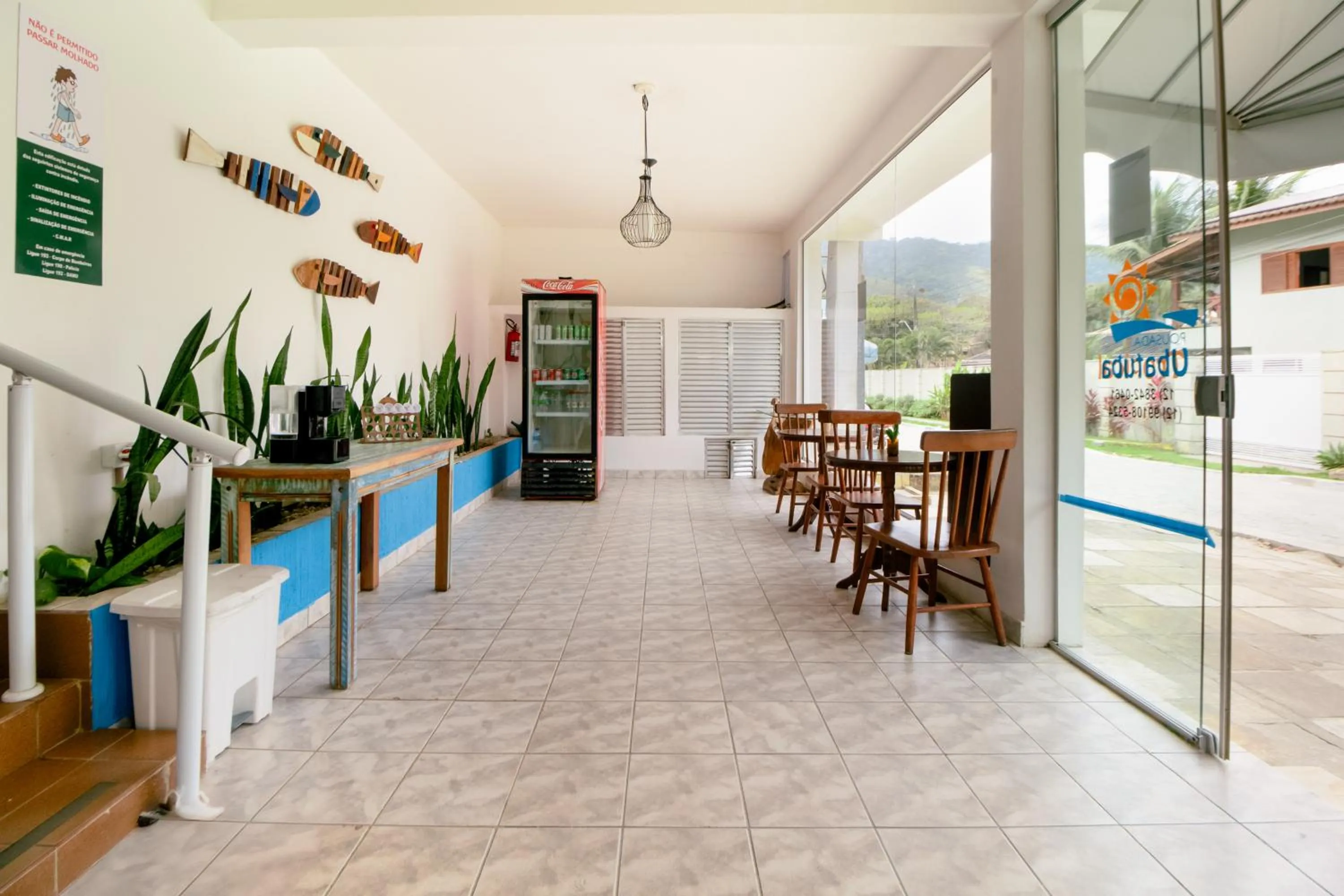 Patio in VELINN Pousada Ubatuba Tropical