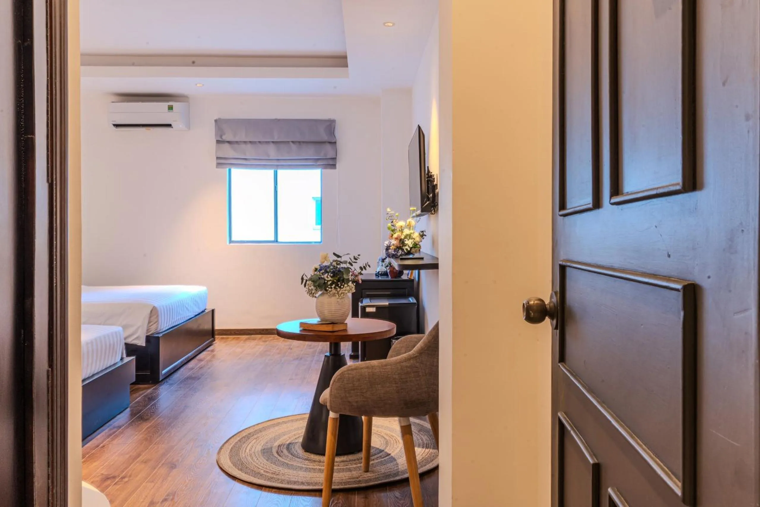 Bed in Cosmo Park Hotel