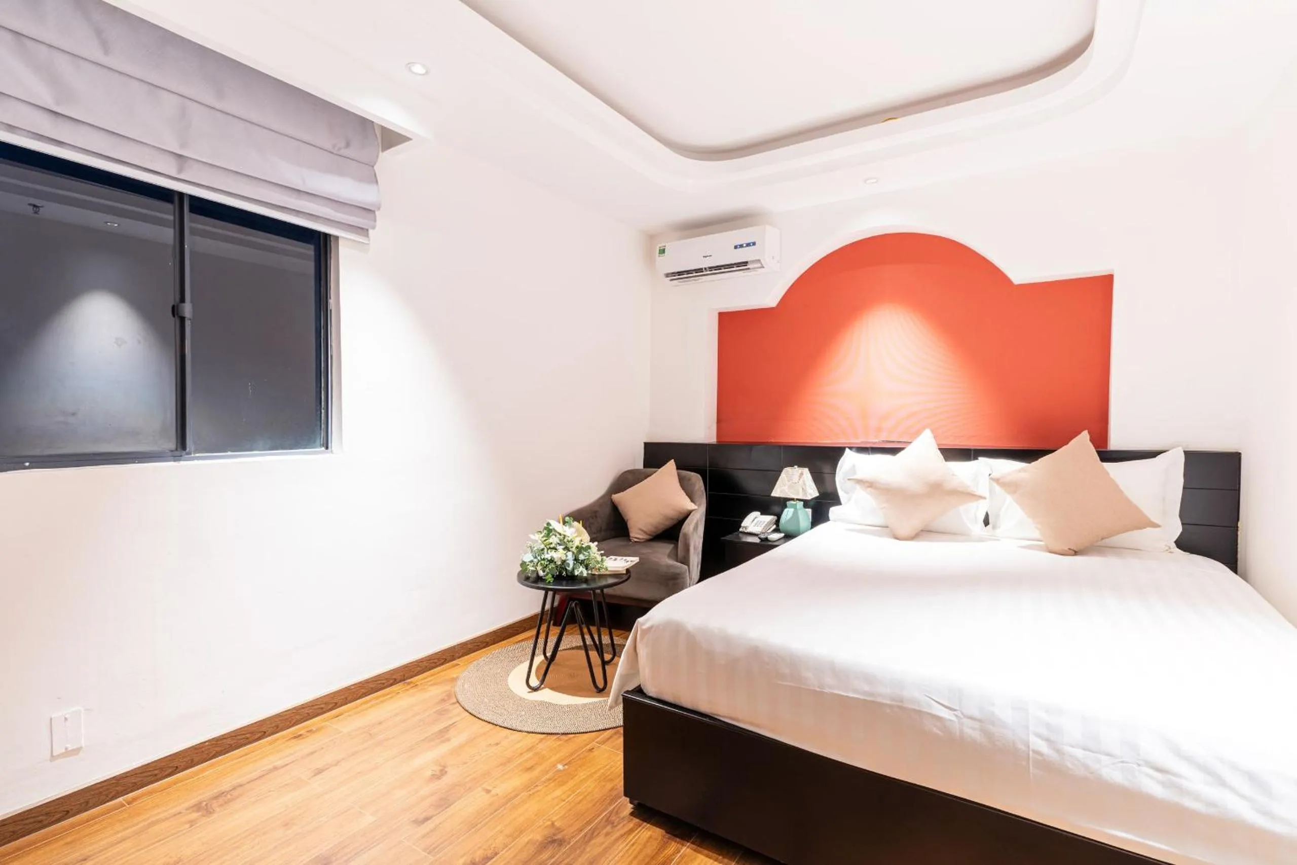 Bed in Cosmo Park Hotel