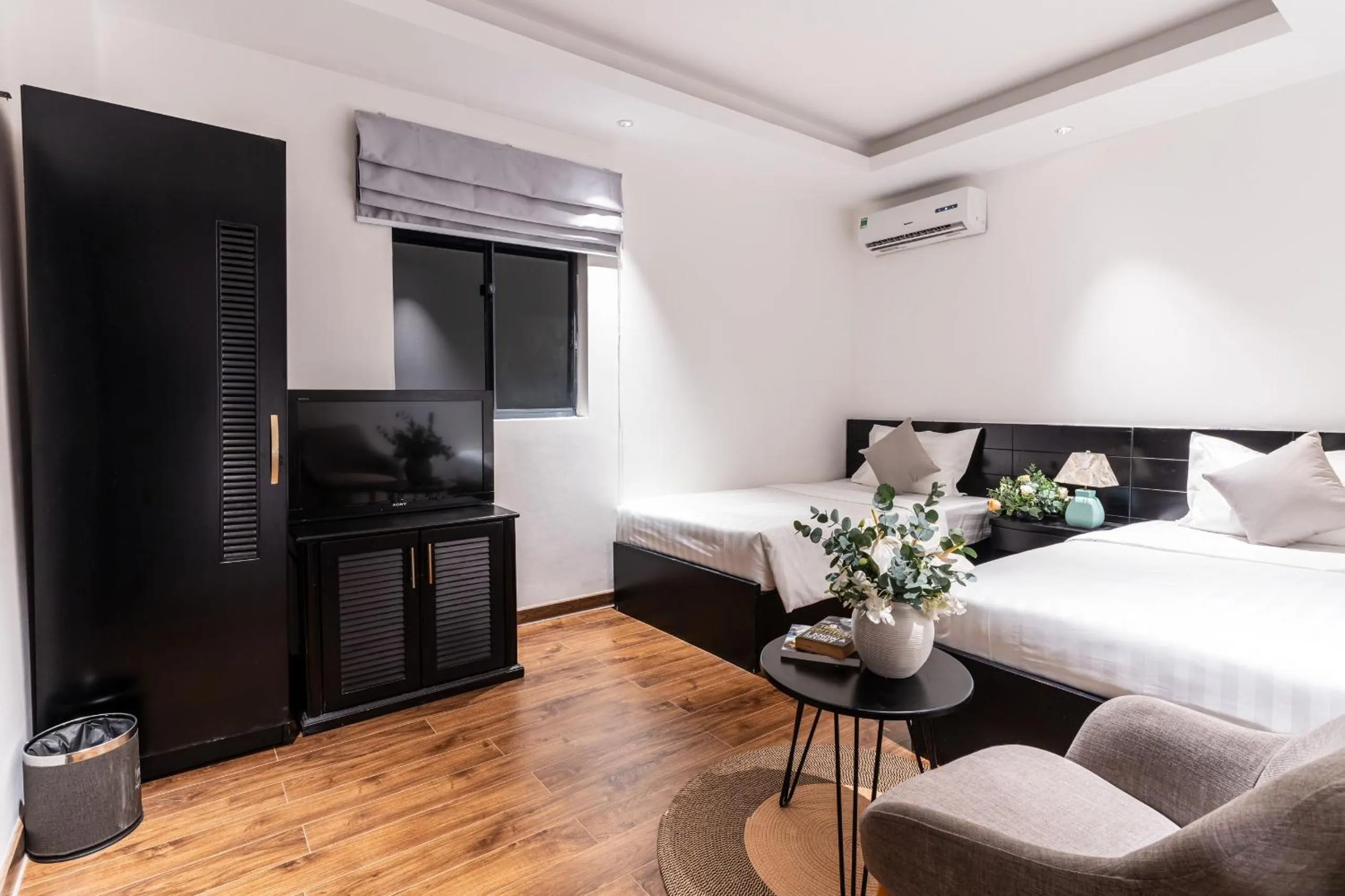 Bed in Cosmo Park Hotel