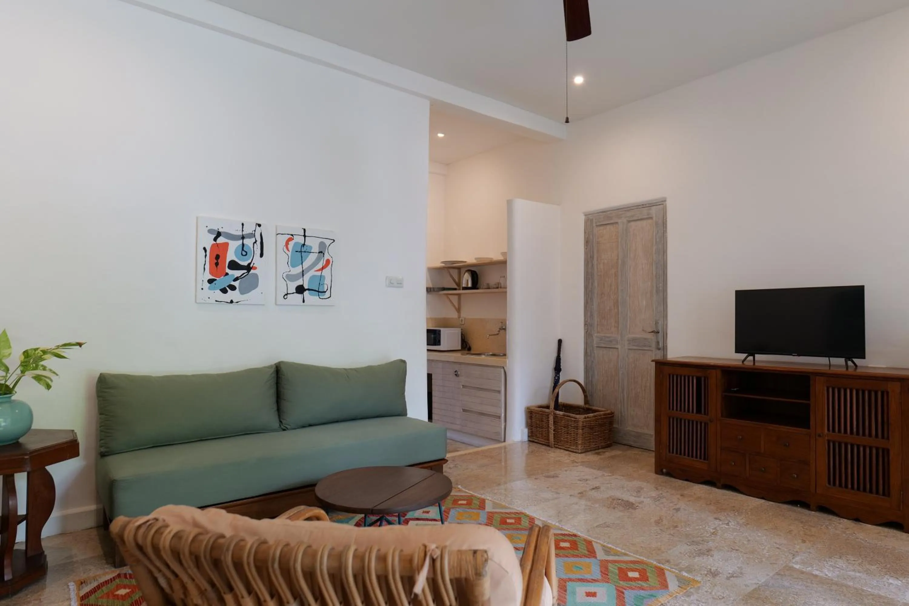 Living room in Kresna By The Sea By Kresna Hospitality