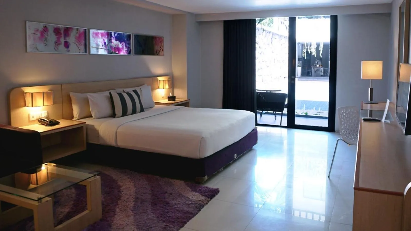 Bed in Conjioo Hotel Kuta Managed By MHM