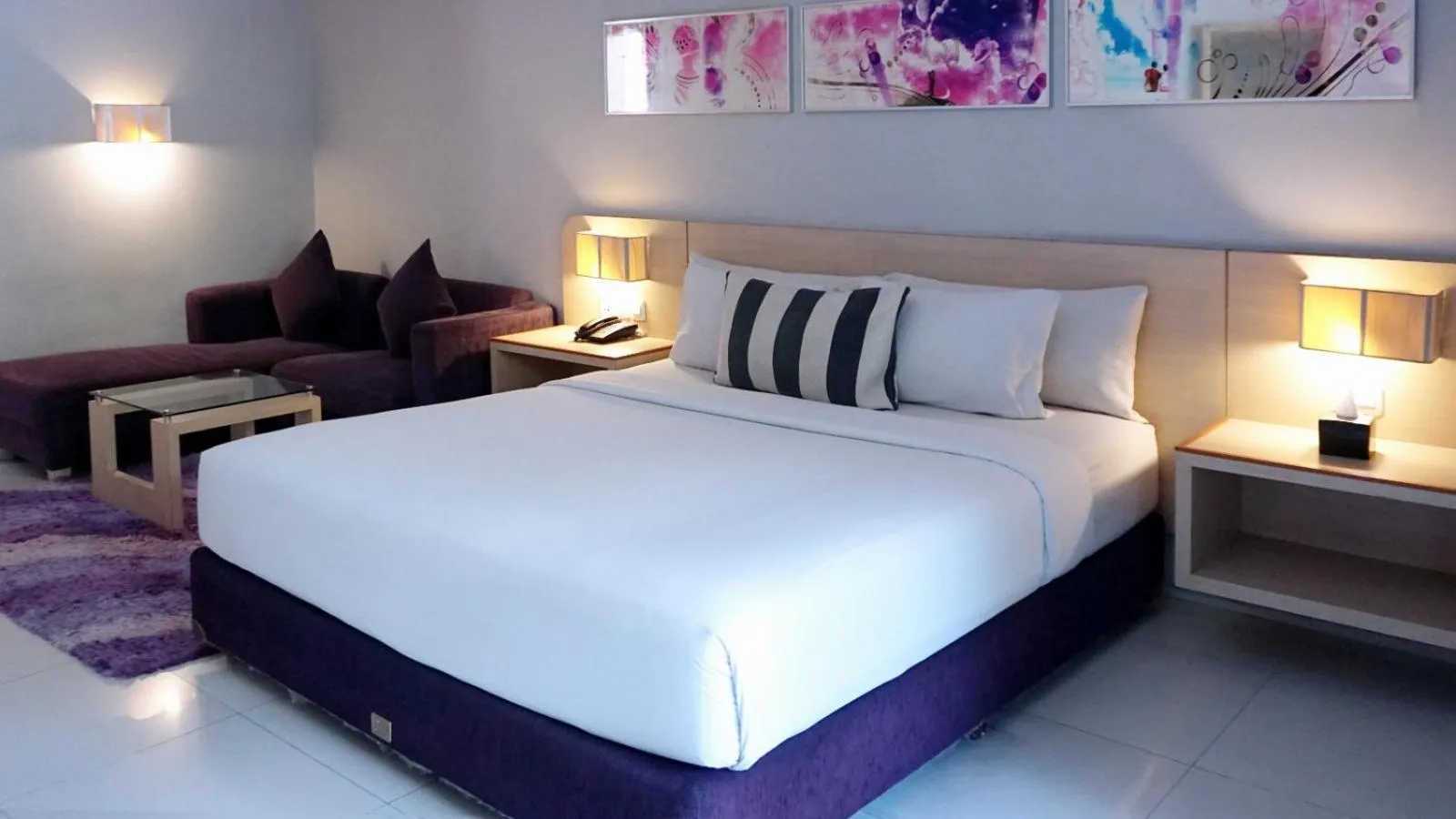 Bed in Conjioo Hotel Kuta Managed By MHM