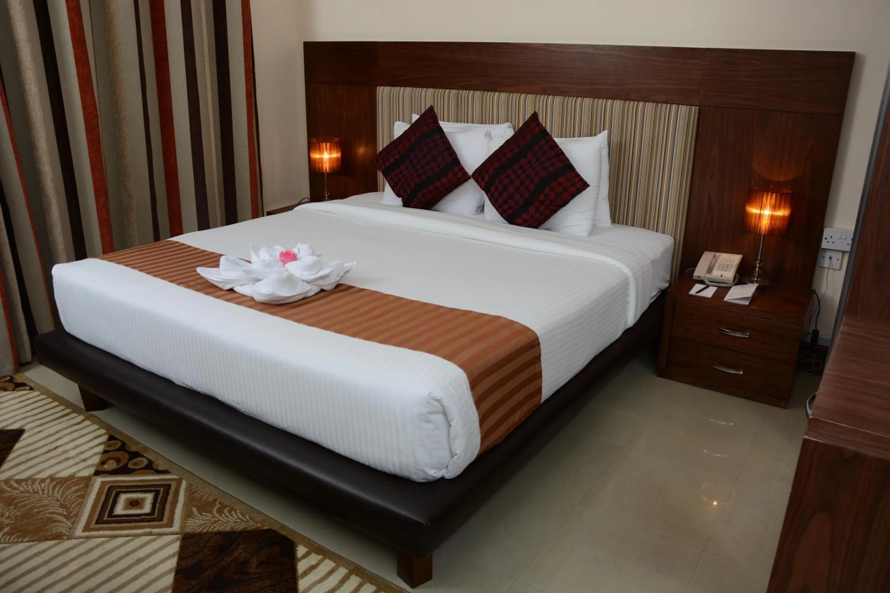 Bed in Aryana Hotel