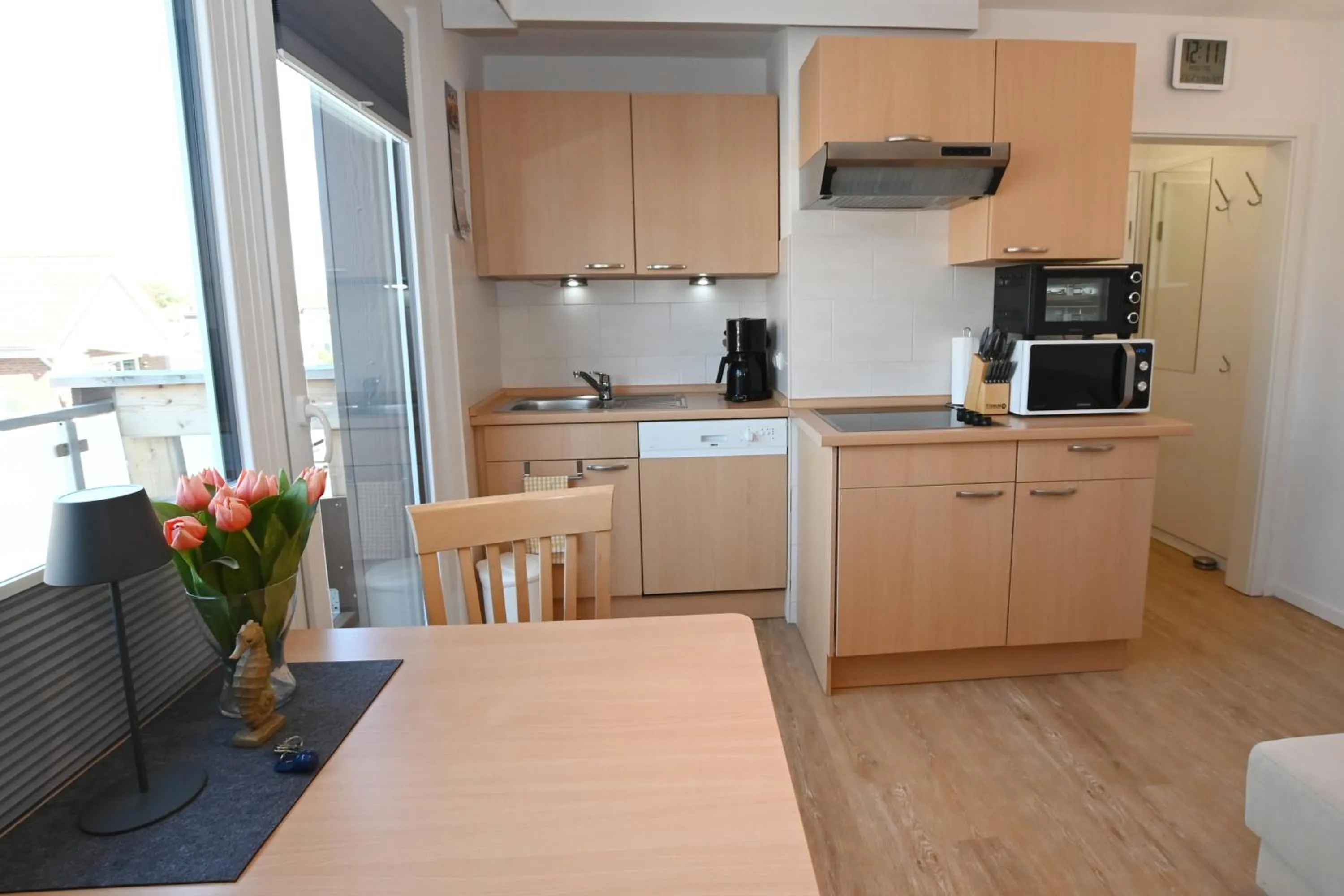Living room in Ferienwohnung NORDIA Allee und See