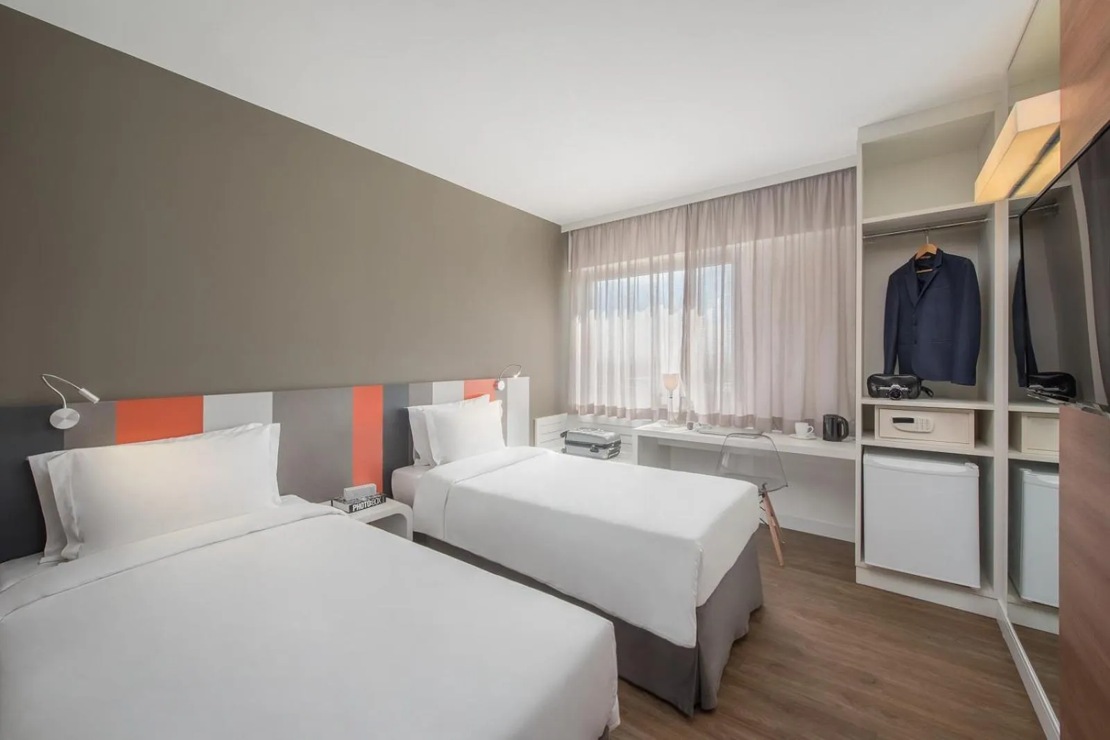 Bedroom, Bed in Intercity Ribeirão Preto