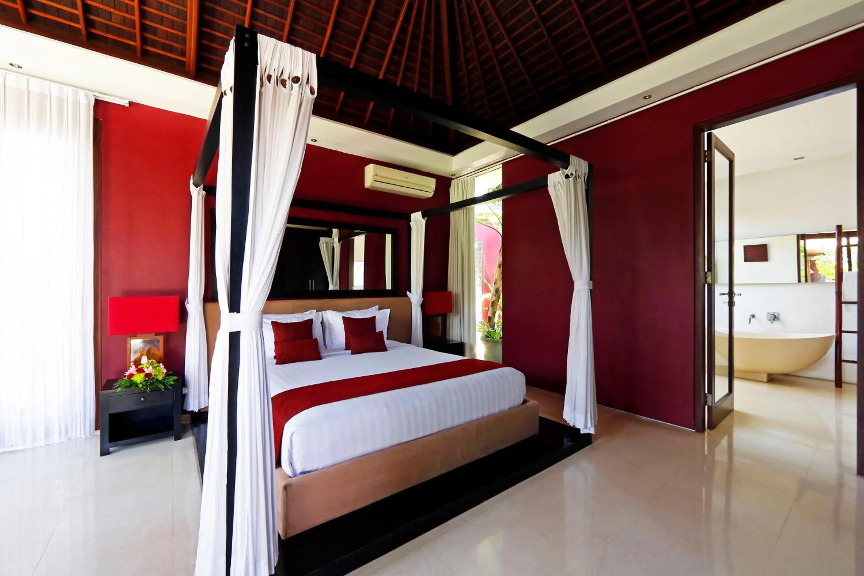 Bedroom, Bed in Chandra Bali Villas