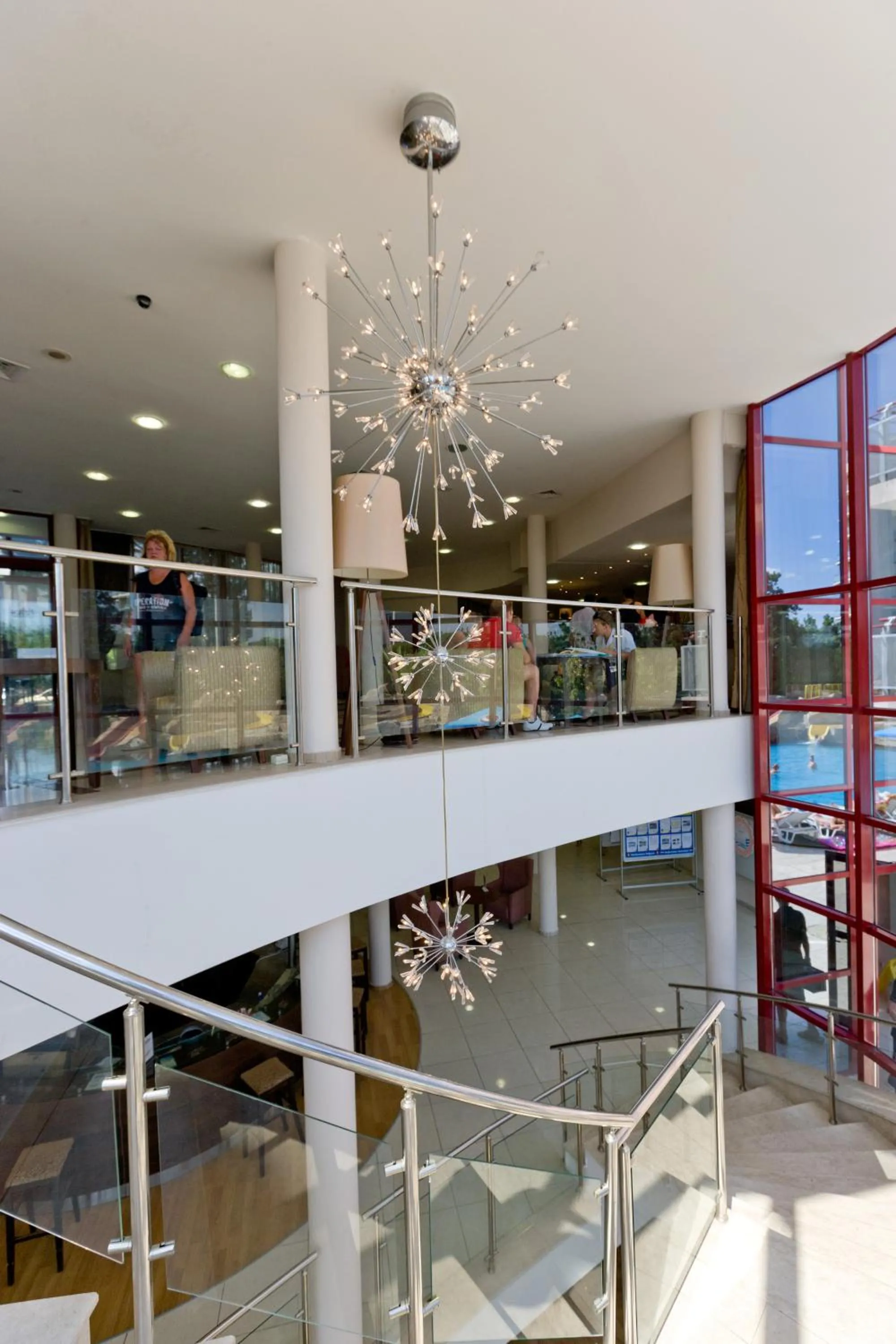 Lobby or reception in Helios Spa Hotel- All Inclusive , Newly Refurbished Rooms with Private AC, Pools and Water Fun for Kids