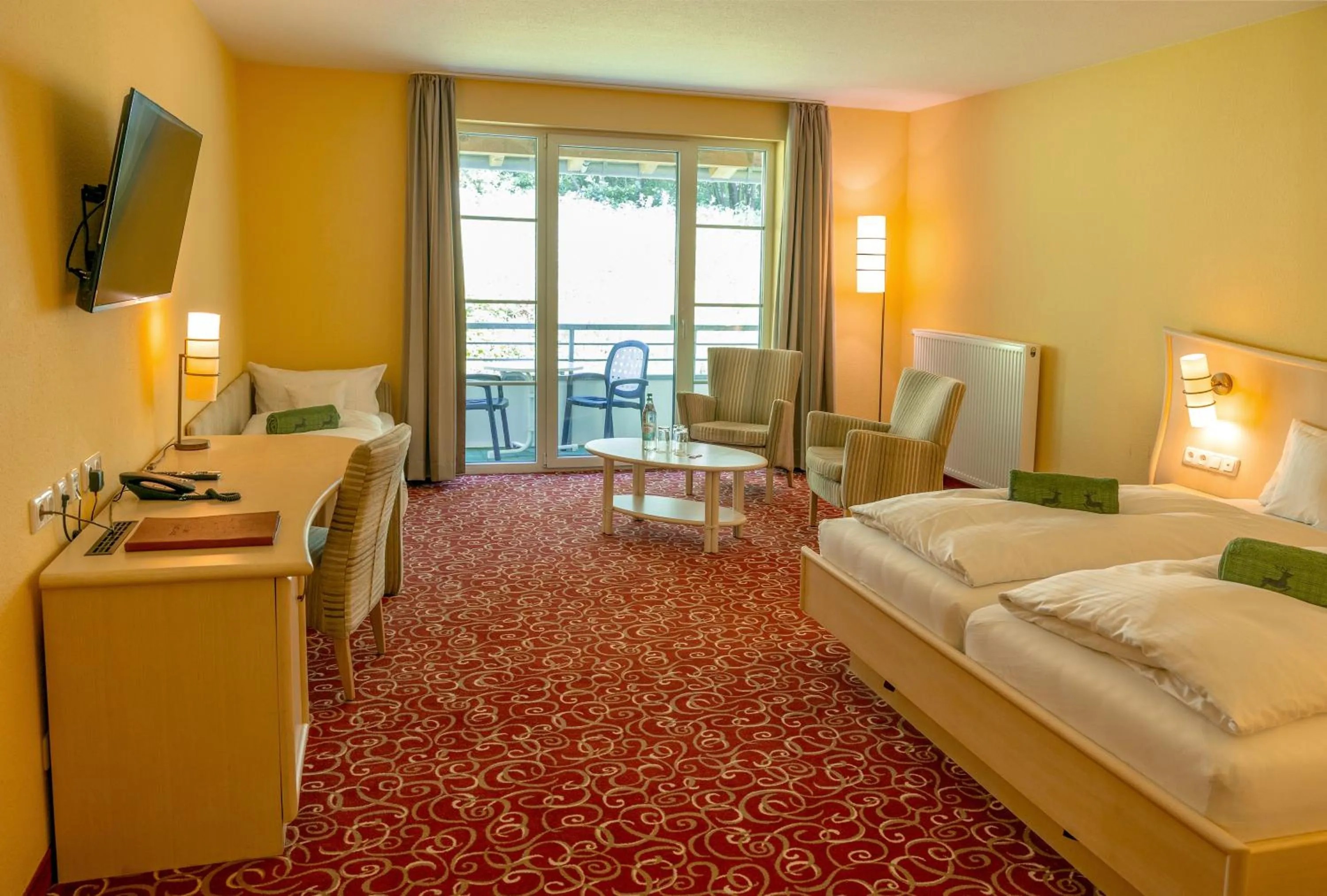 Bedroom, Bed in Waldhaus am See