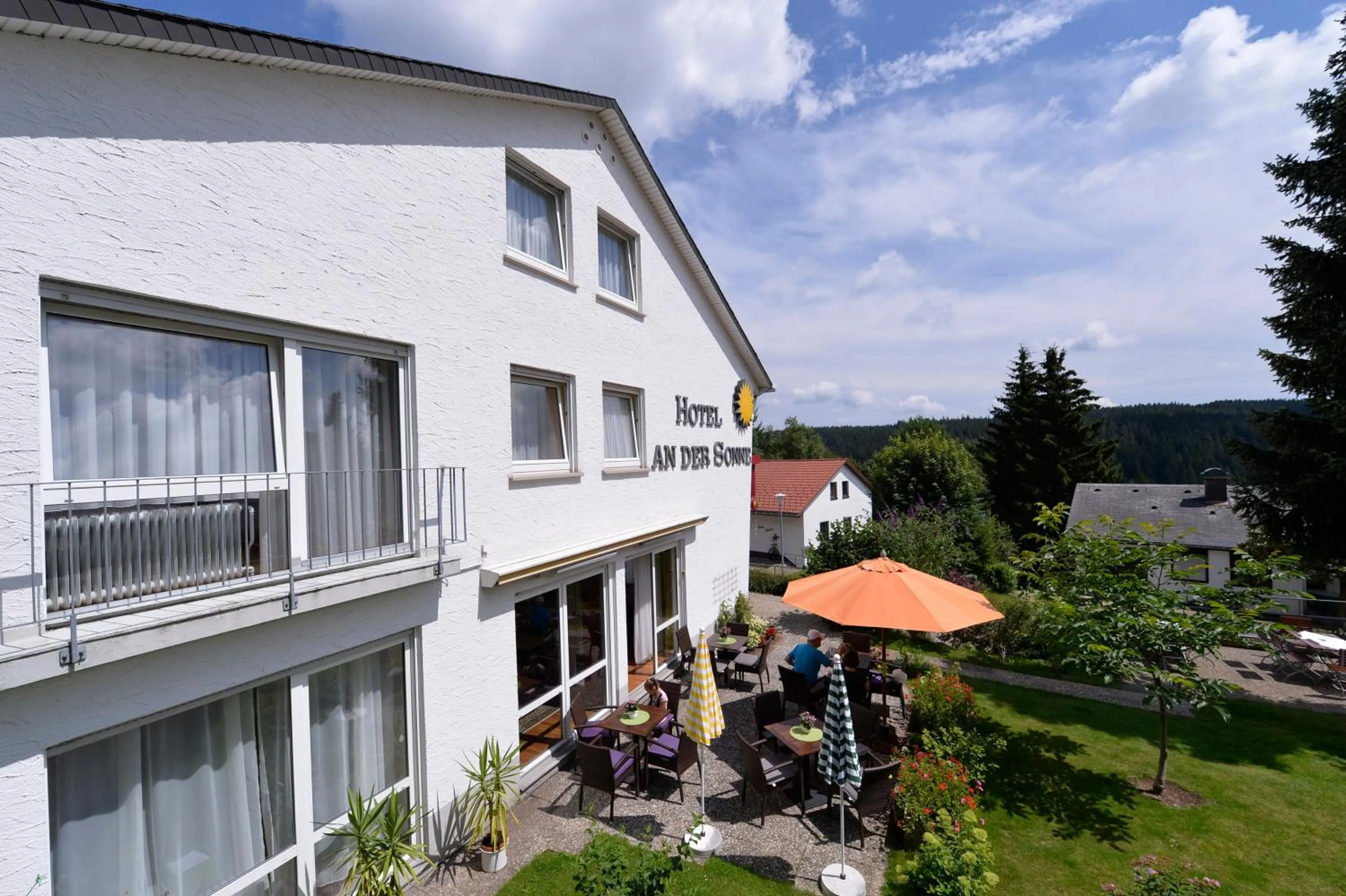 Property building in Hotel an der Sonne & Restaurant Zum Schneiger
