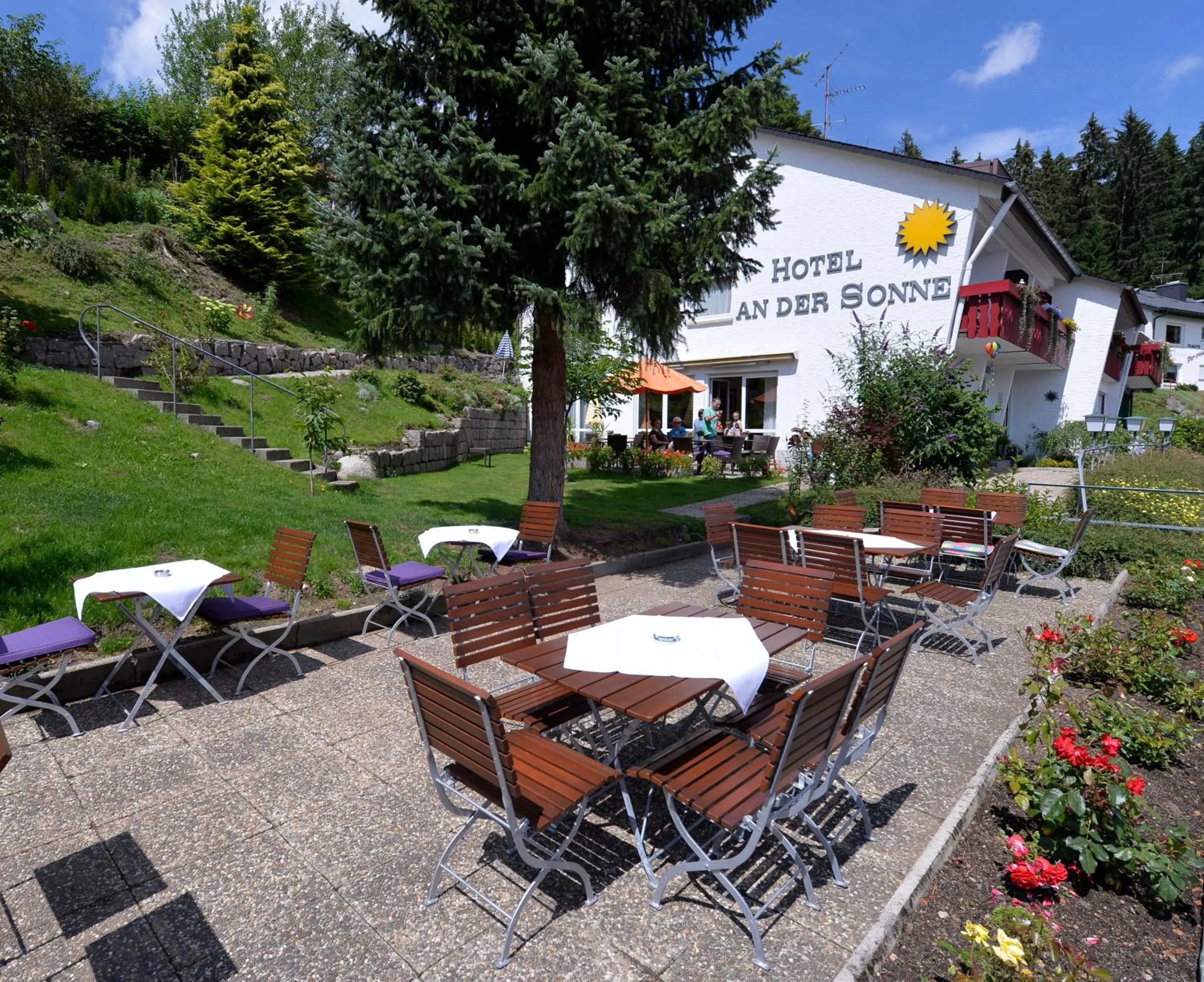 Property building in Hotel an der Sonne & Restaurant Zum Schneiger