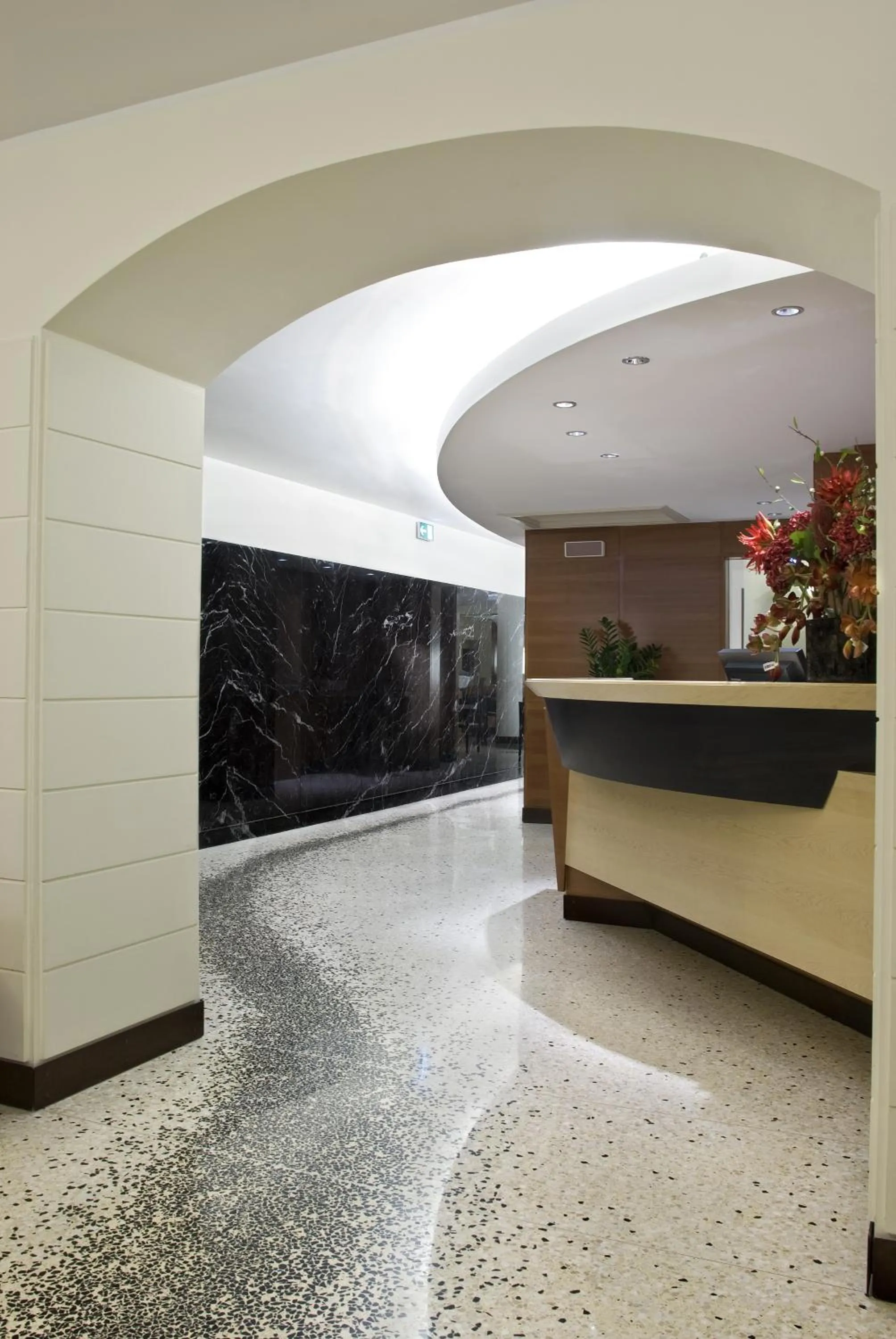 Lobby or reception in Hotel Memphis