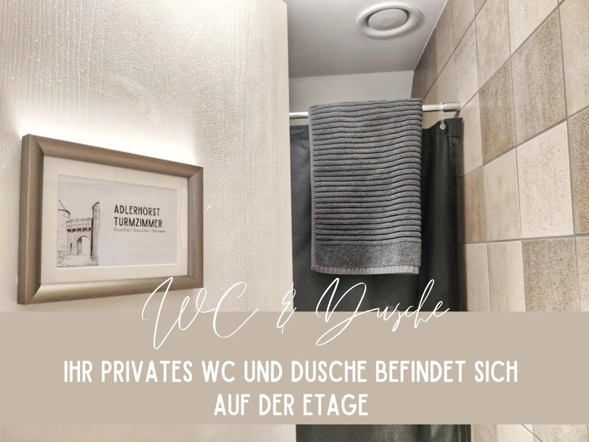 Shower in Hotel & Restaurant Schloss Schwandegg
