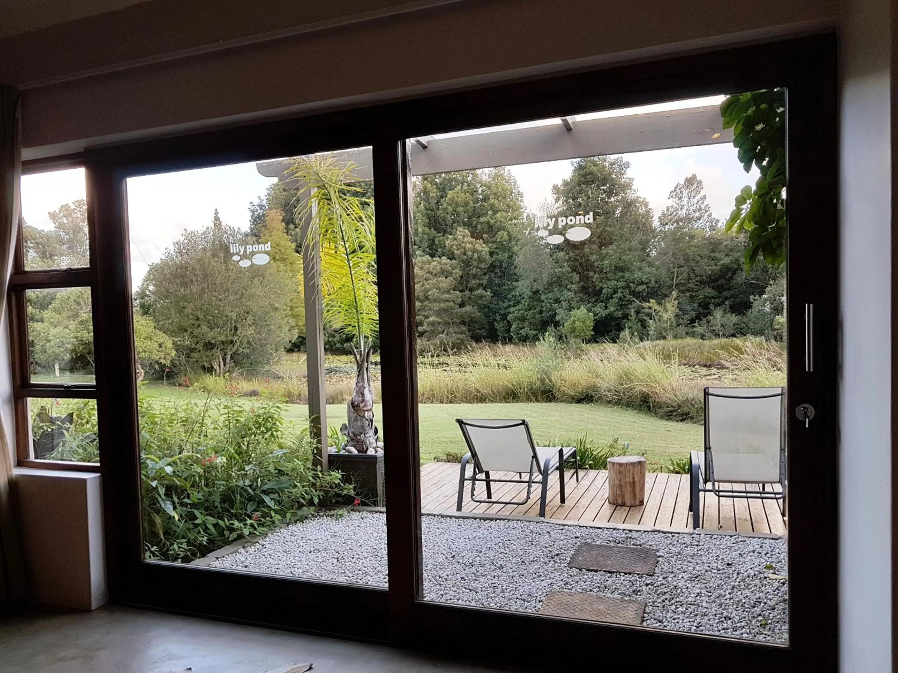Patio in Lily Pond Country Lodge