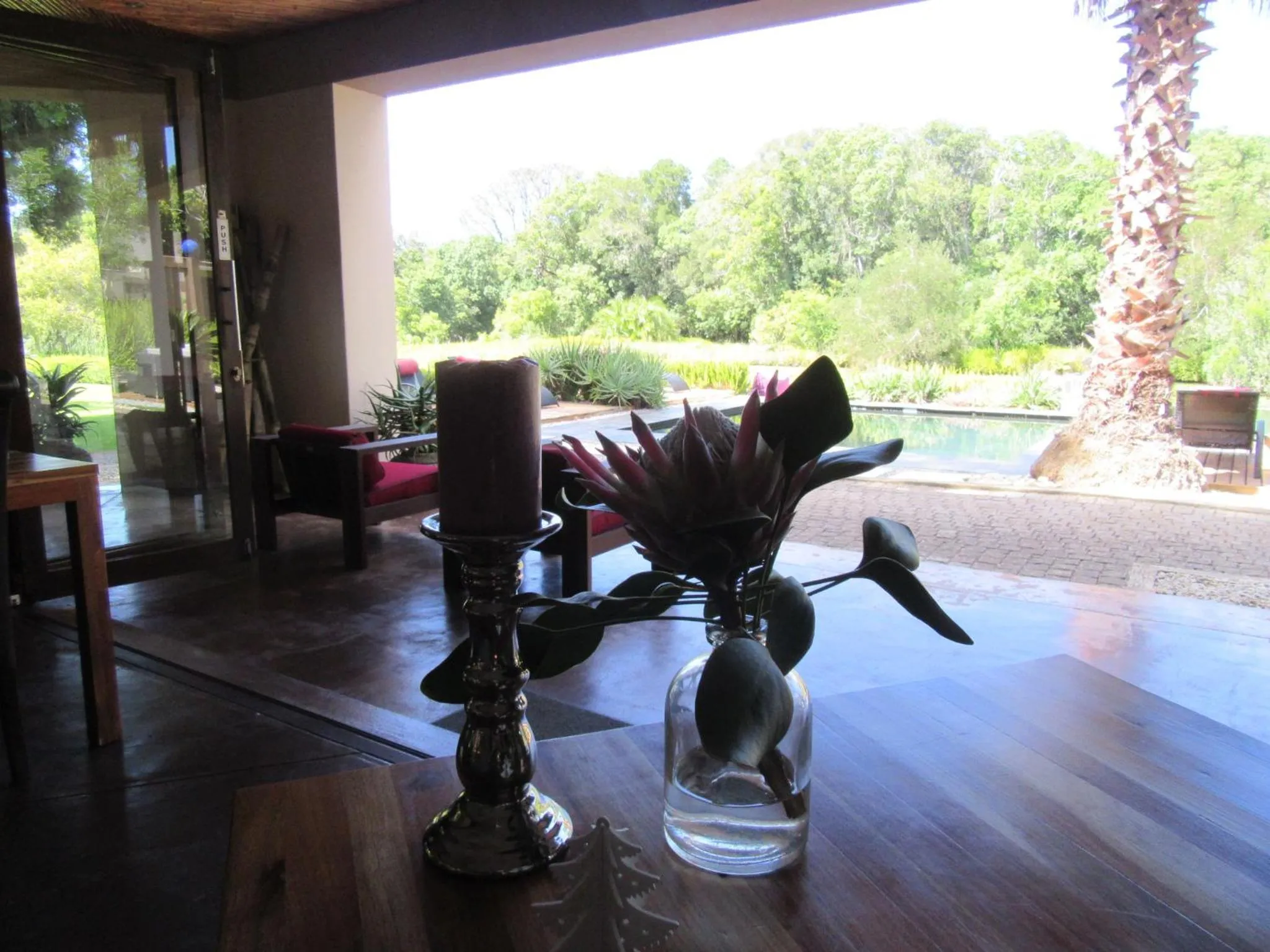 Dining area in Lily Pond Country Lodge