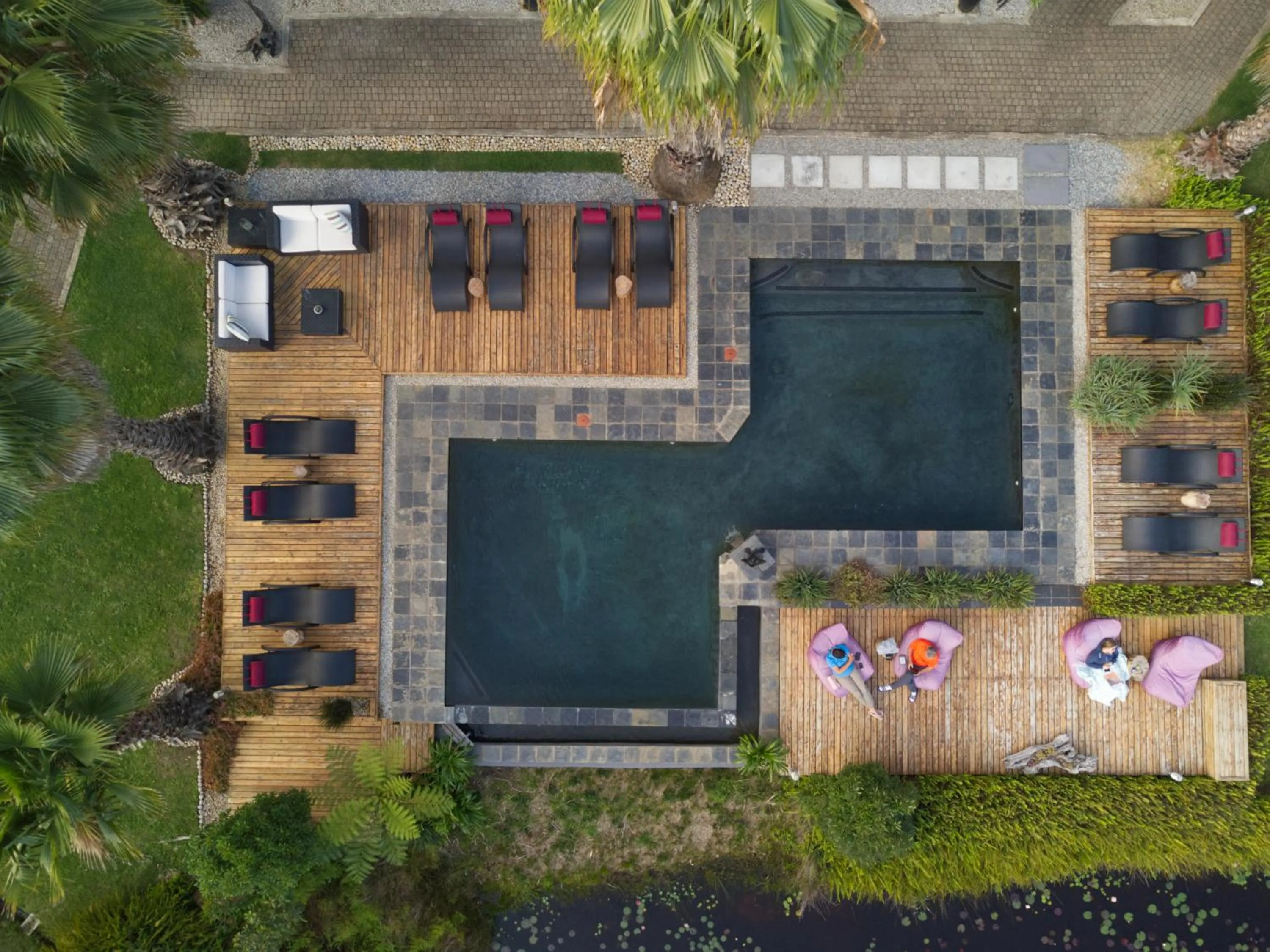 Bird's eye view in Lily Pond Country Lodge