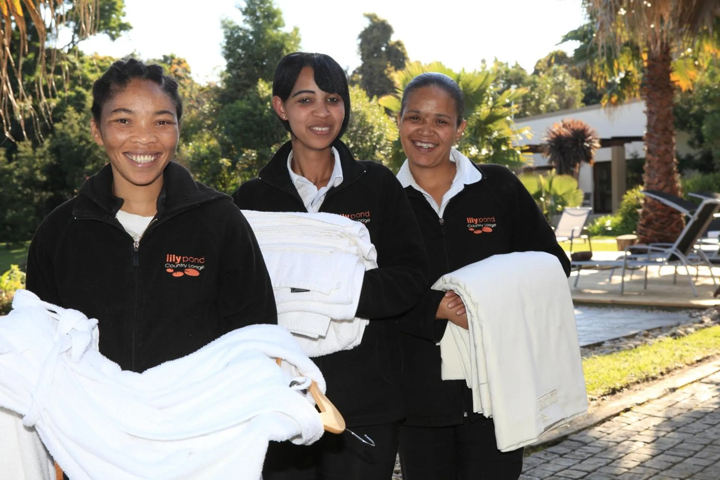 Staff in Lily Pond Country Lodge