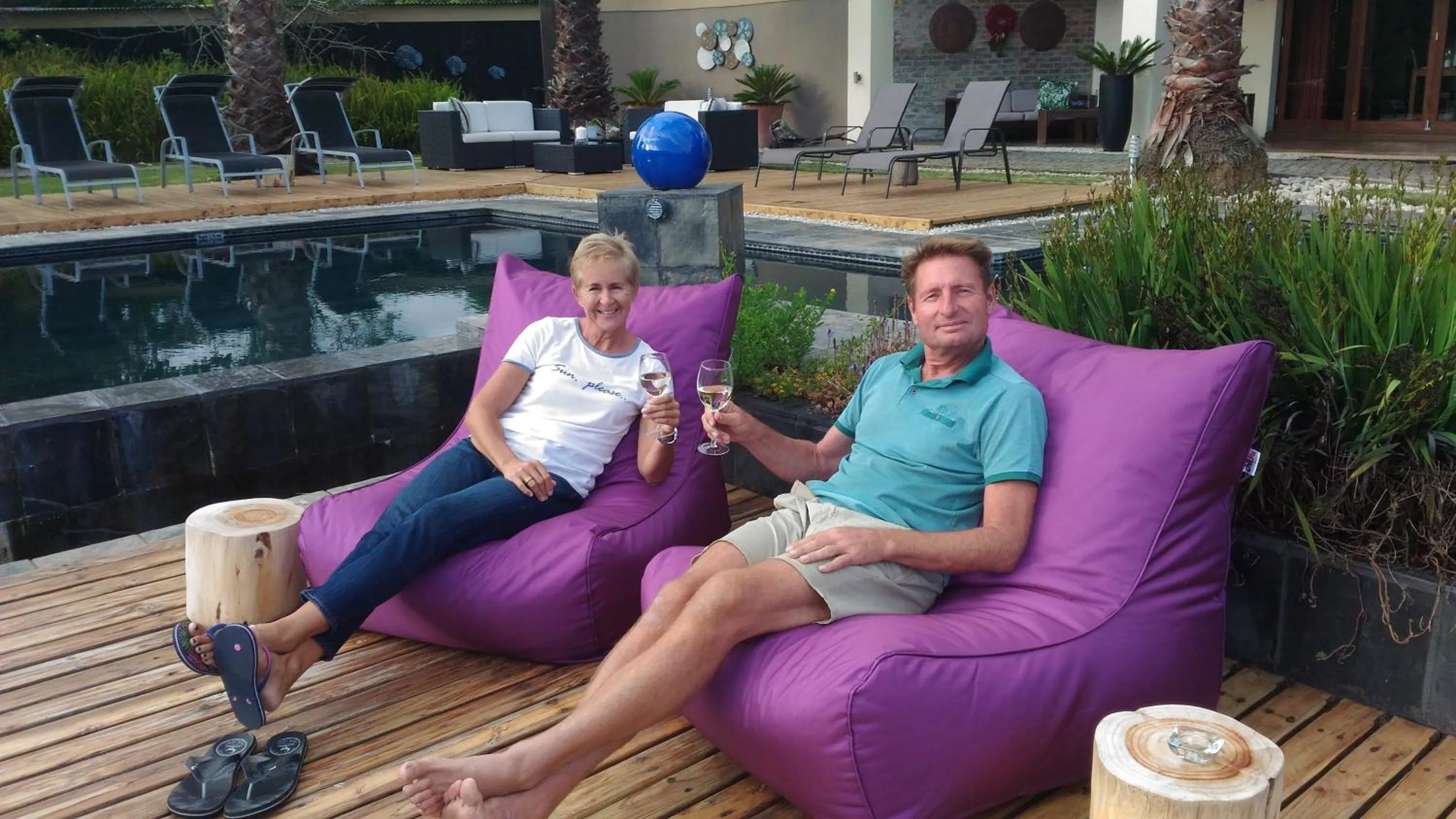 People in Lily Pond Country Lodge