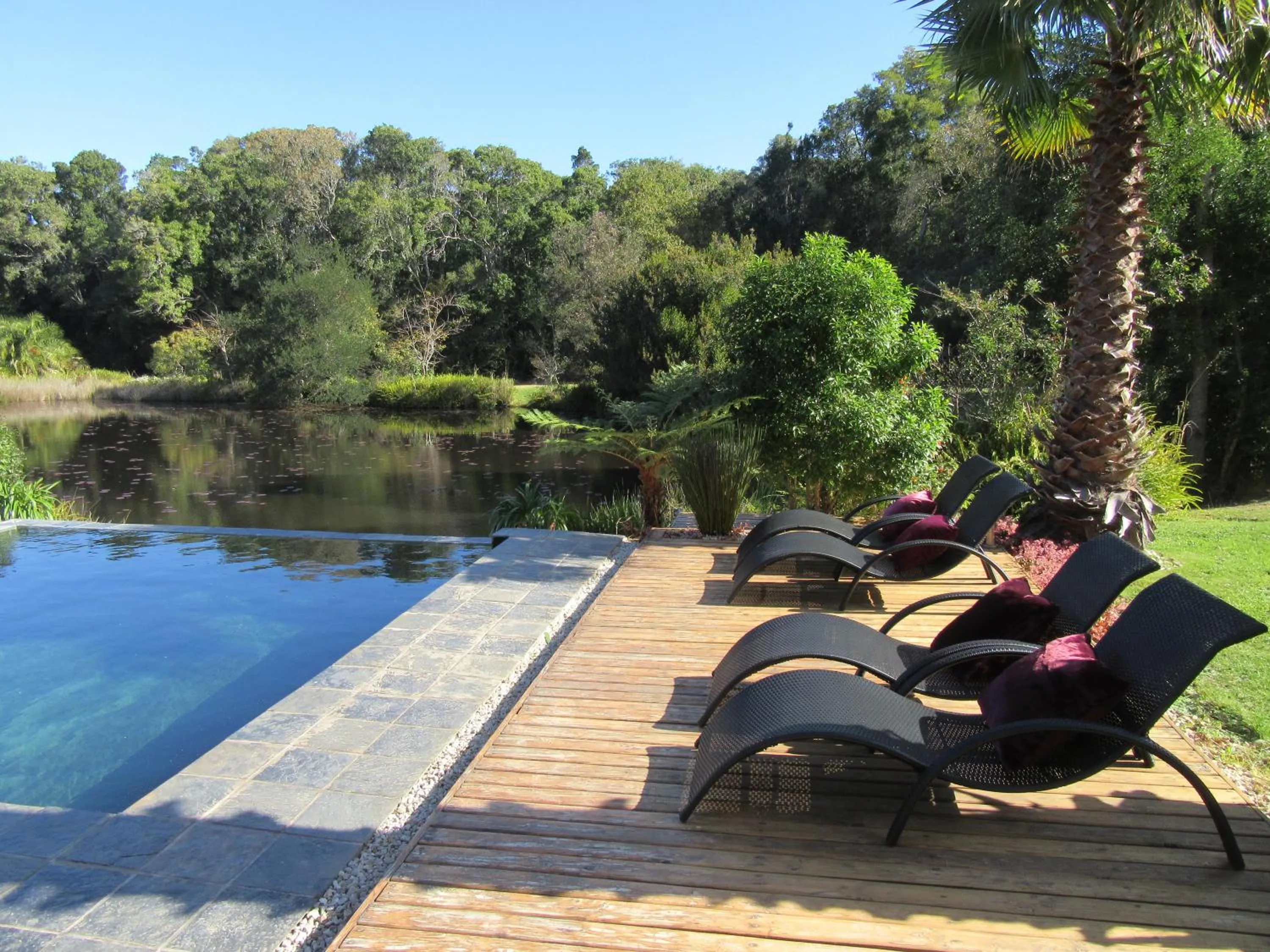 Patio in Lily Pond Country Lodge