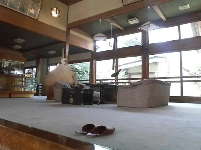 Lobby or reception in Kamesei Ryokan