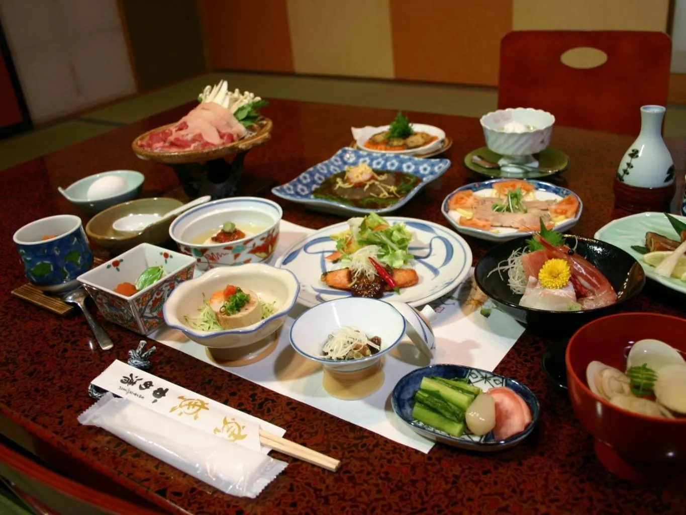 Food in Kamesei Ryokan