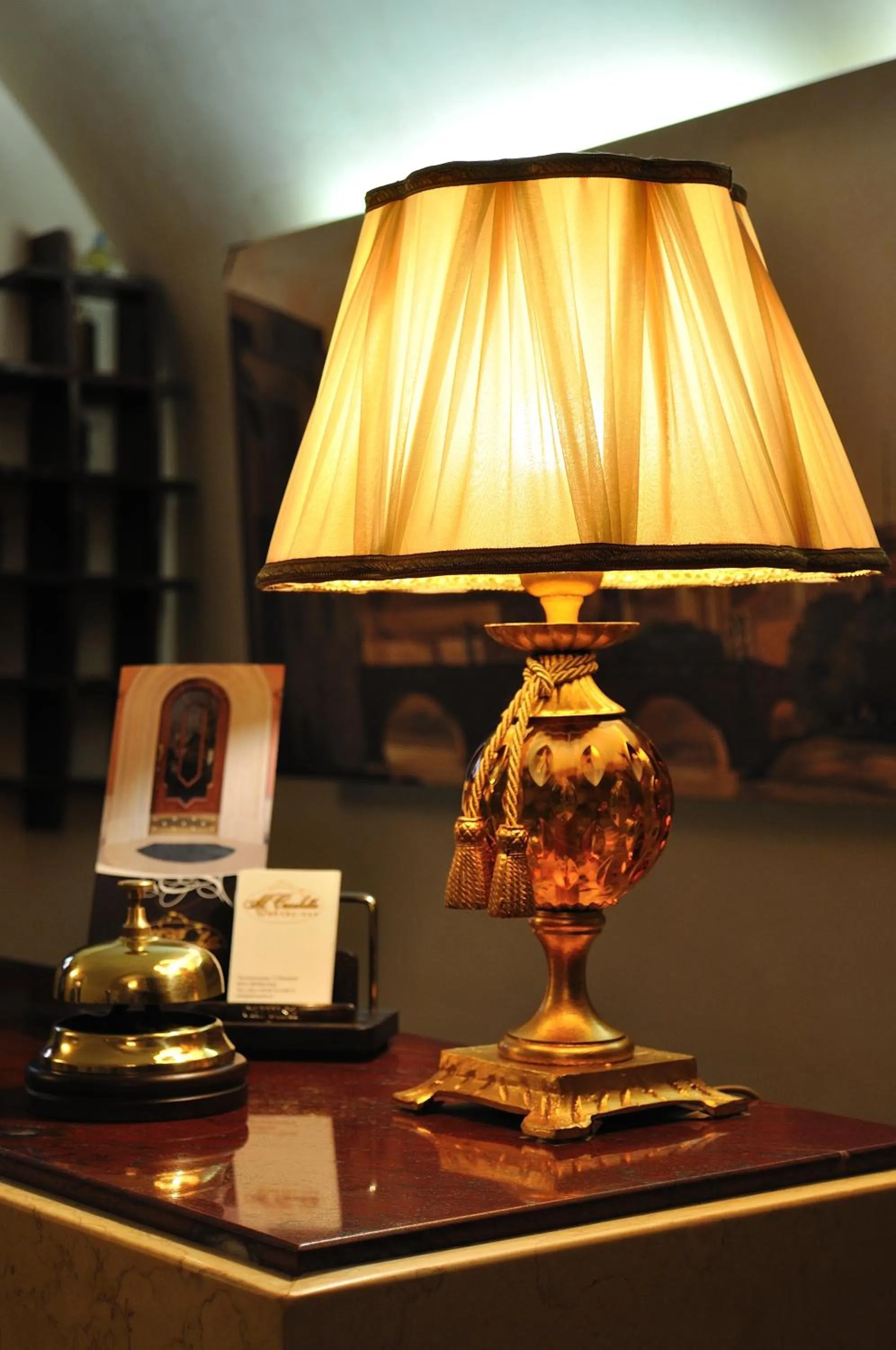 Decorative detail in Al Casaletto Hotel