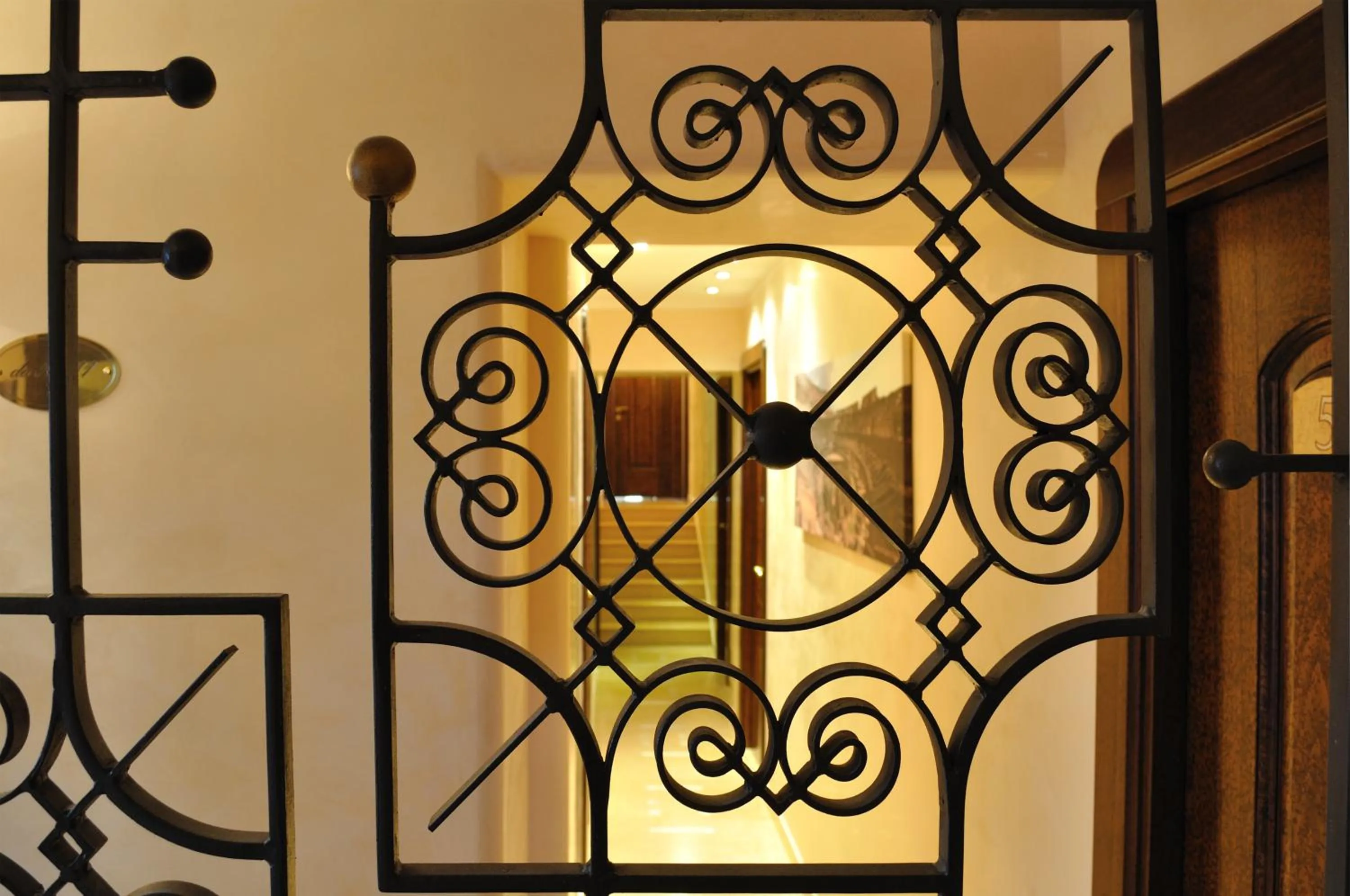 Decorative detail in Al Casaletto Hotel