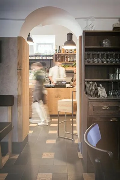 Decorative detail in Al Casaletto Hotel