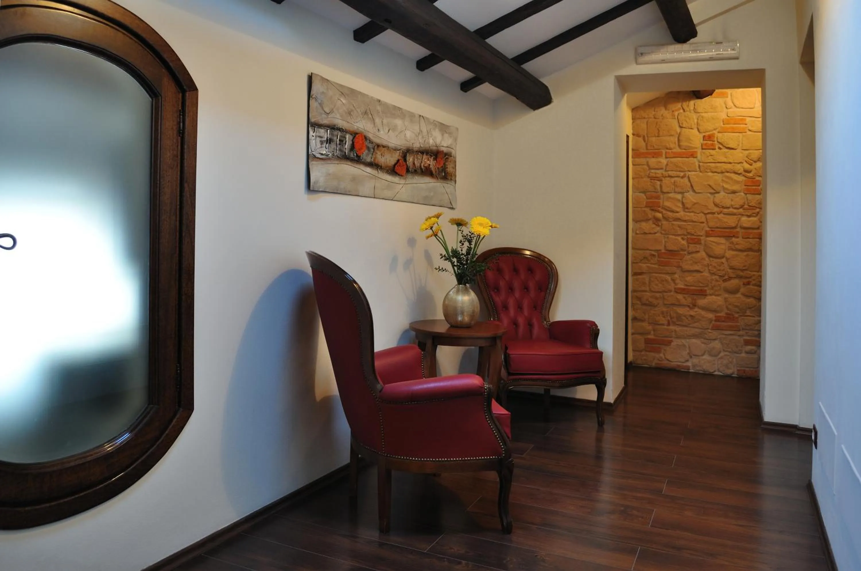 Decorative detail in Al Casaletto Hotel